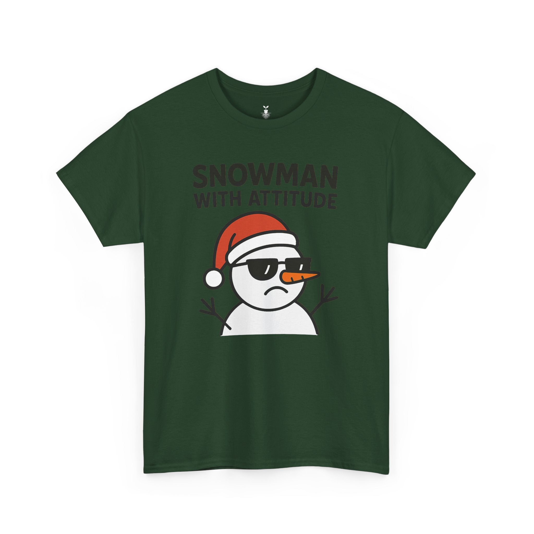 Funny Snowman with Attitude T-Shirt