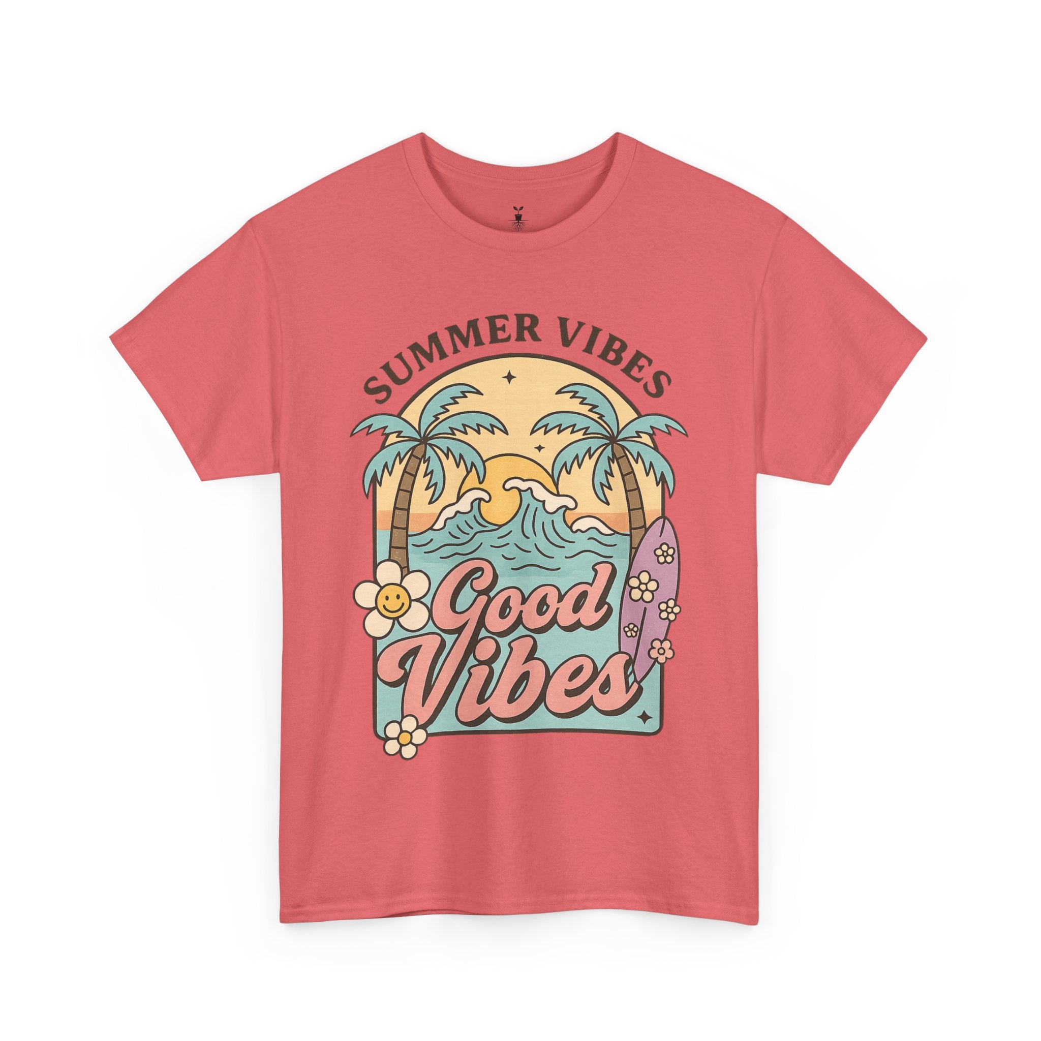 Good VIbes & Summer Vibes Surf T-Shirt