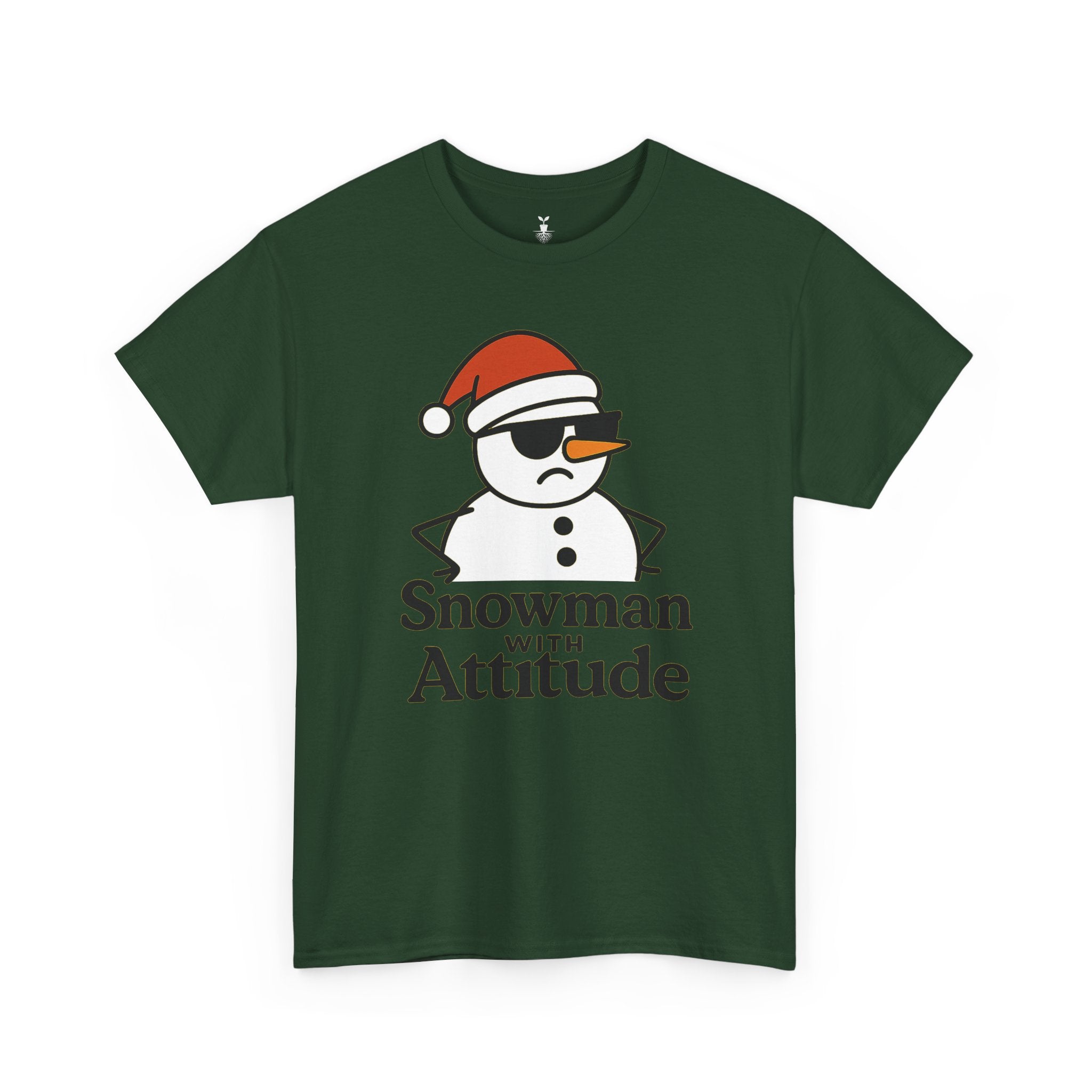 Funny Snowman with Attitude T-Shirt