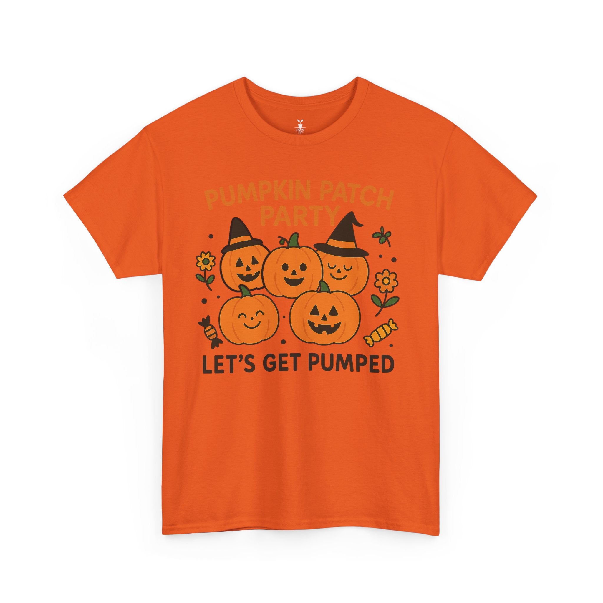 Cute Smiling Pumpkin Patch Party T-Shirt
