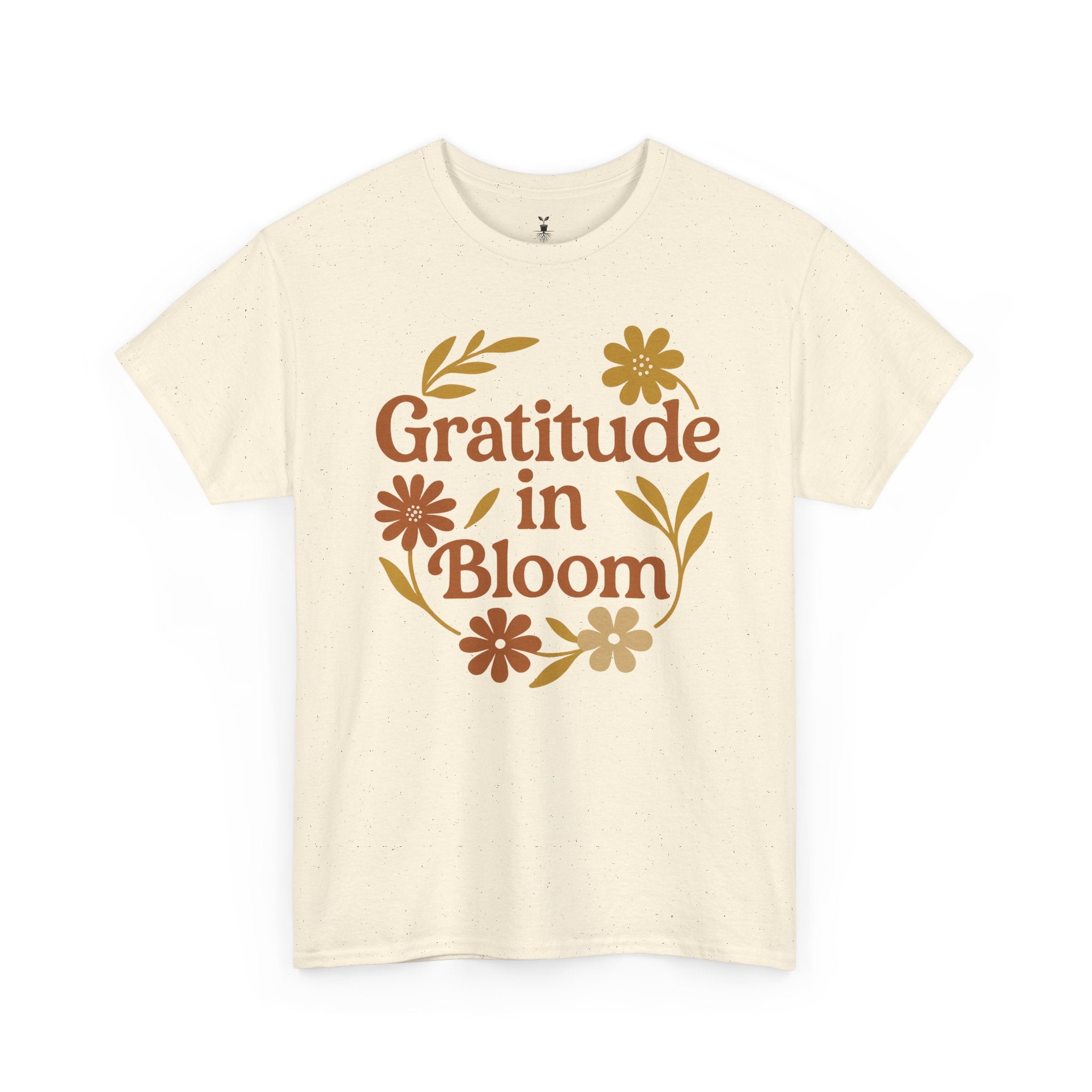 Floral Boho Gratitude in Bloom T-Shirt