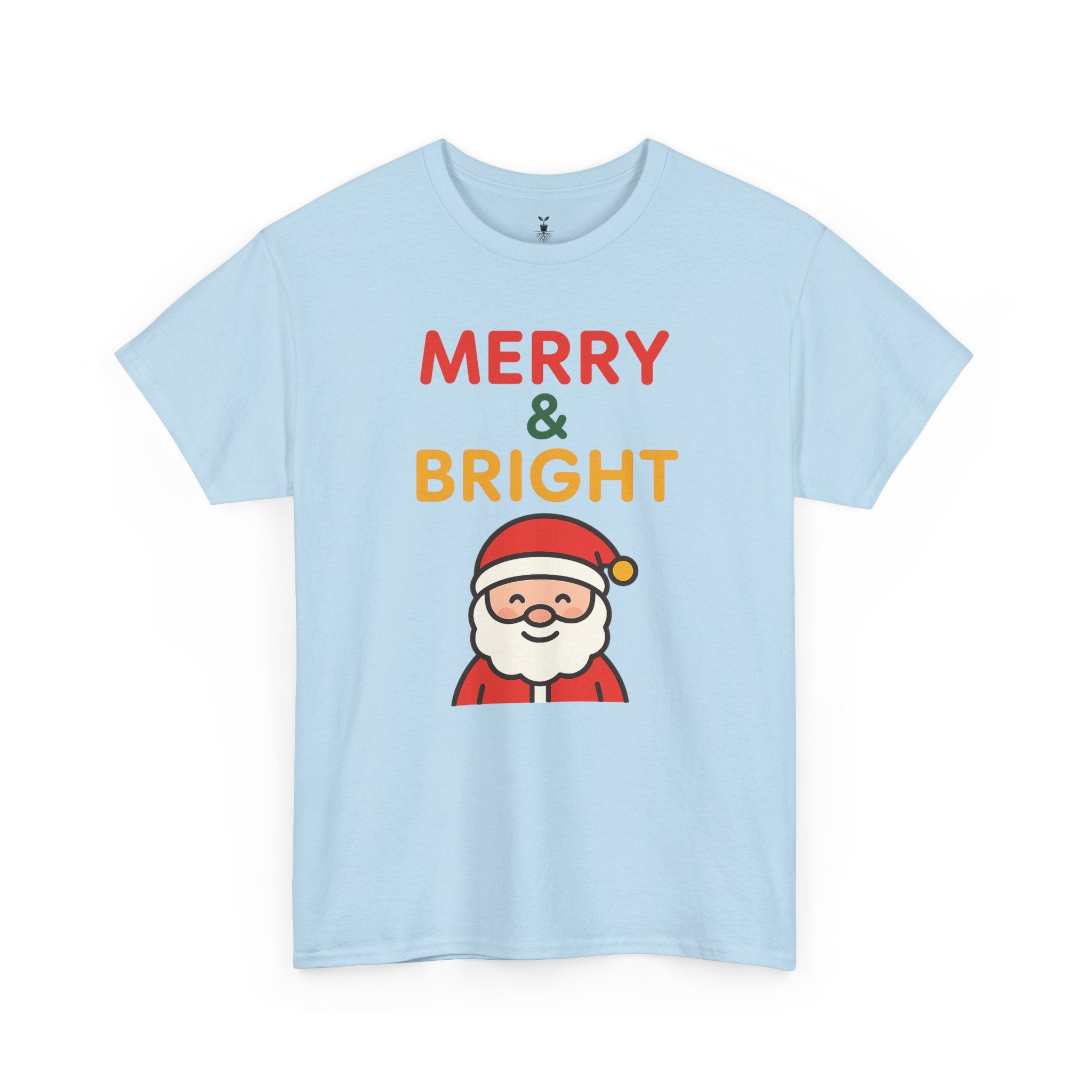 Santa Claus Merry and Bright Christmas T-Shirt