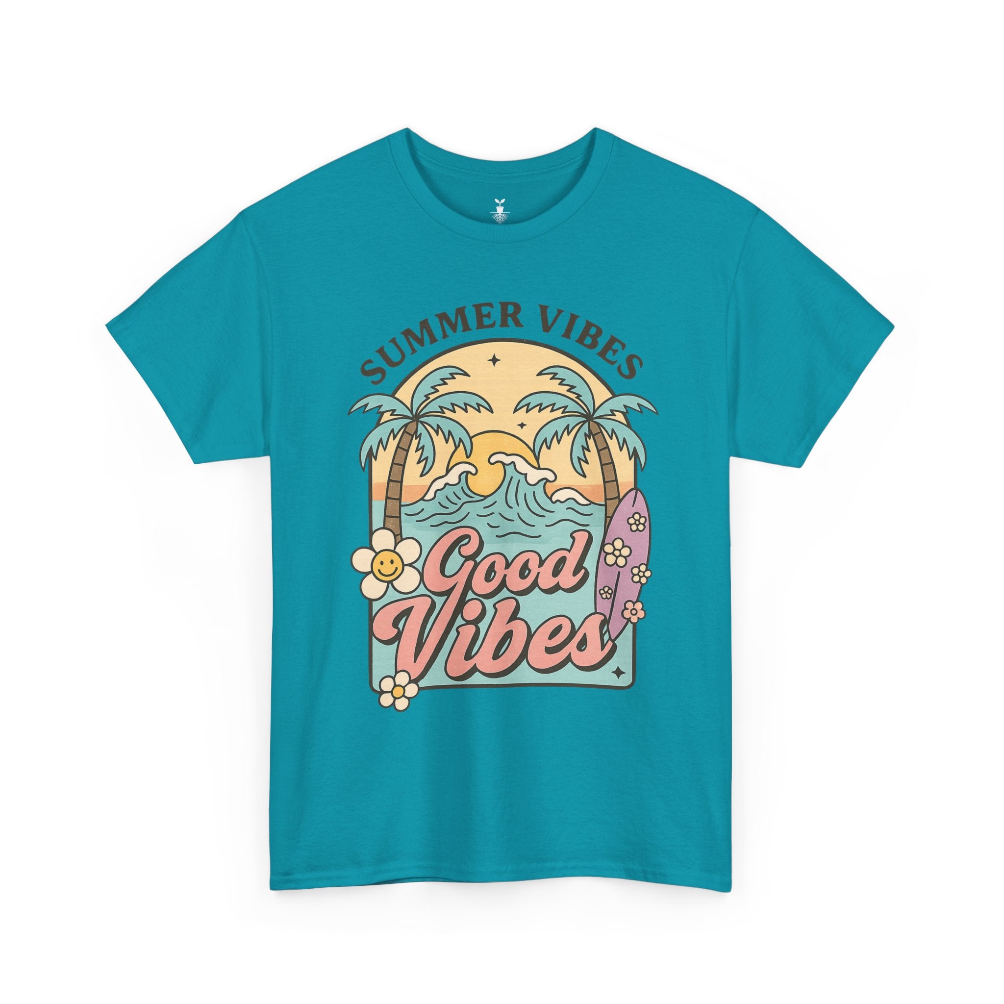Good VIbes & Summer Vibes Surf T-Shirt