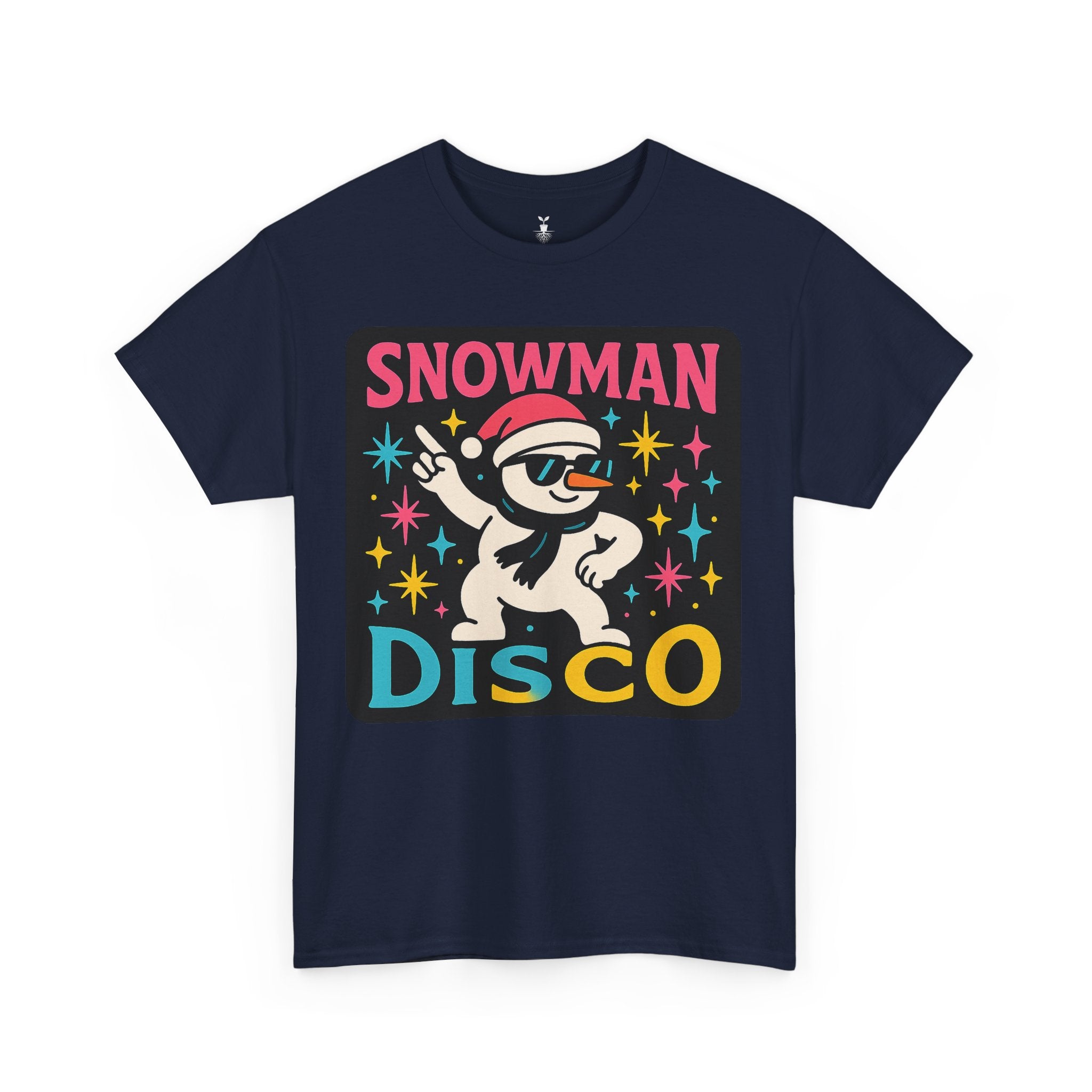 Christmast Snowman Disco T-Shirt