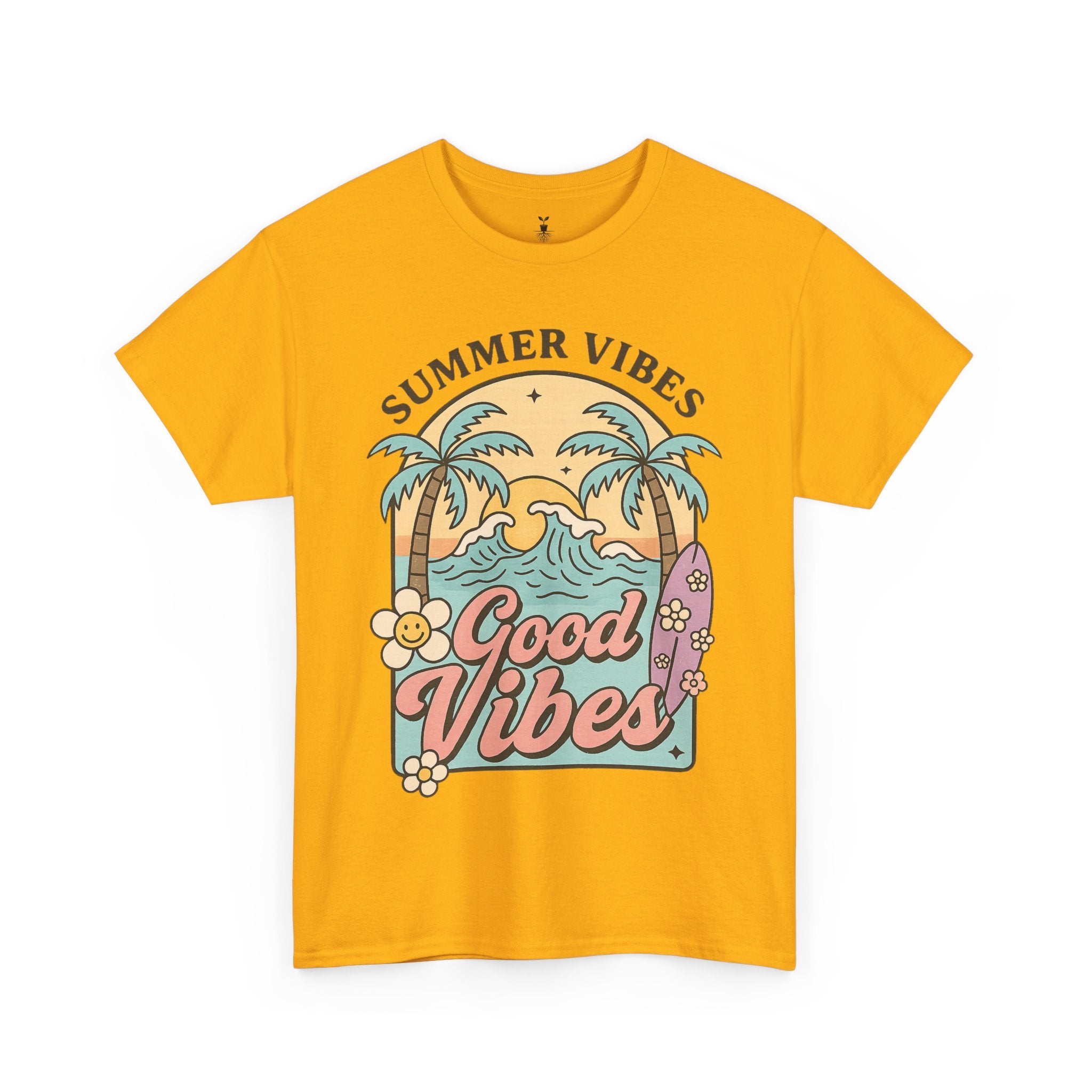 Good VIbes & Summer Vibes Surf T-Shirt