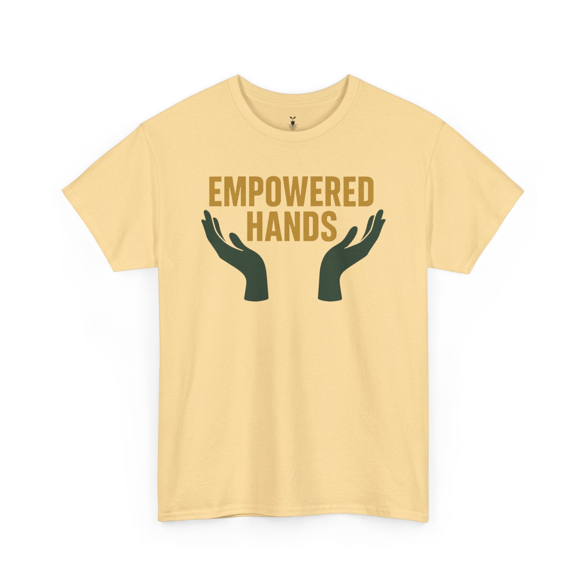 empower hands & Conquered Motivational T-Shirt