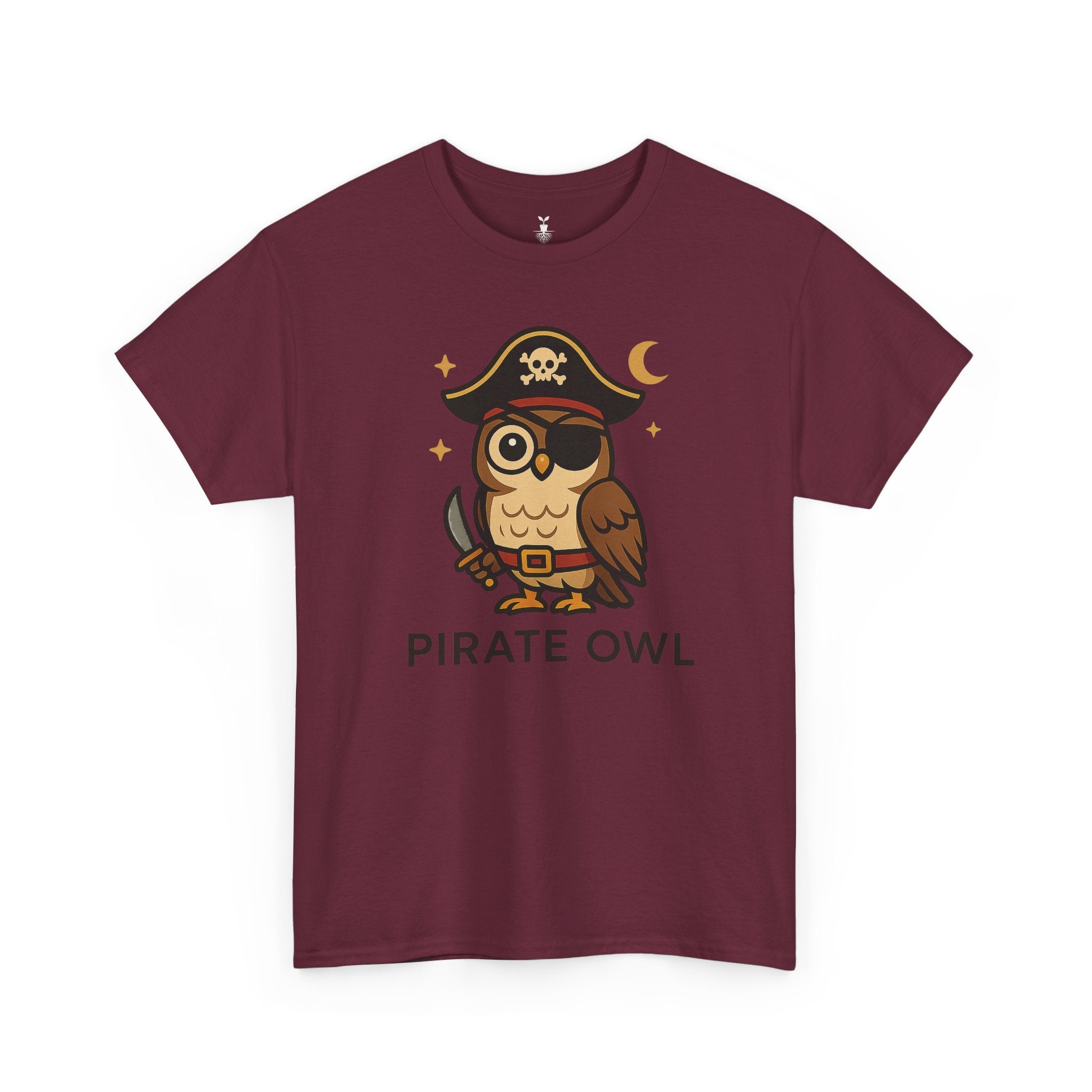 Halloween Pirate Owl T-Shirt