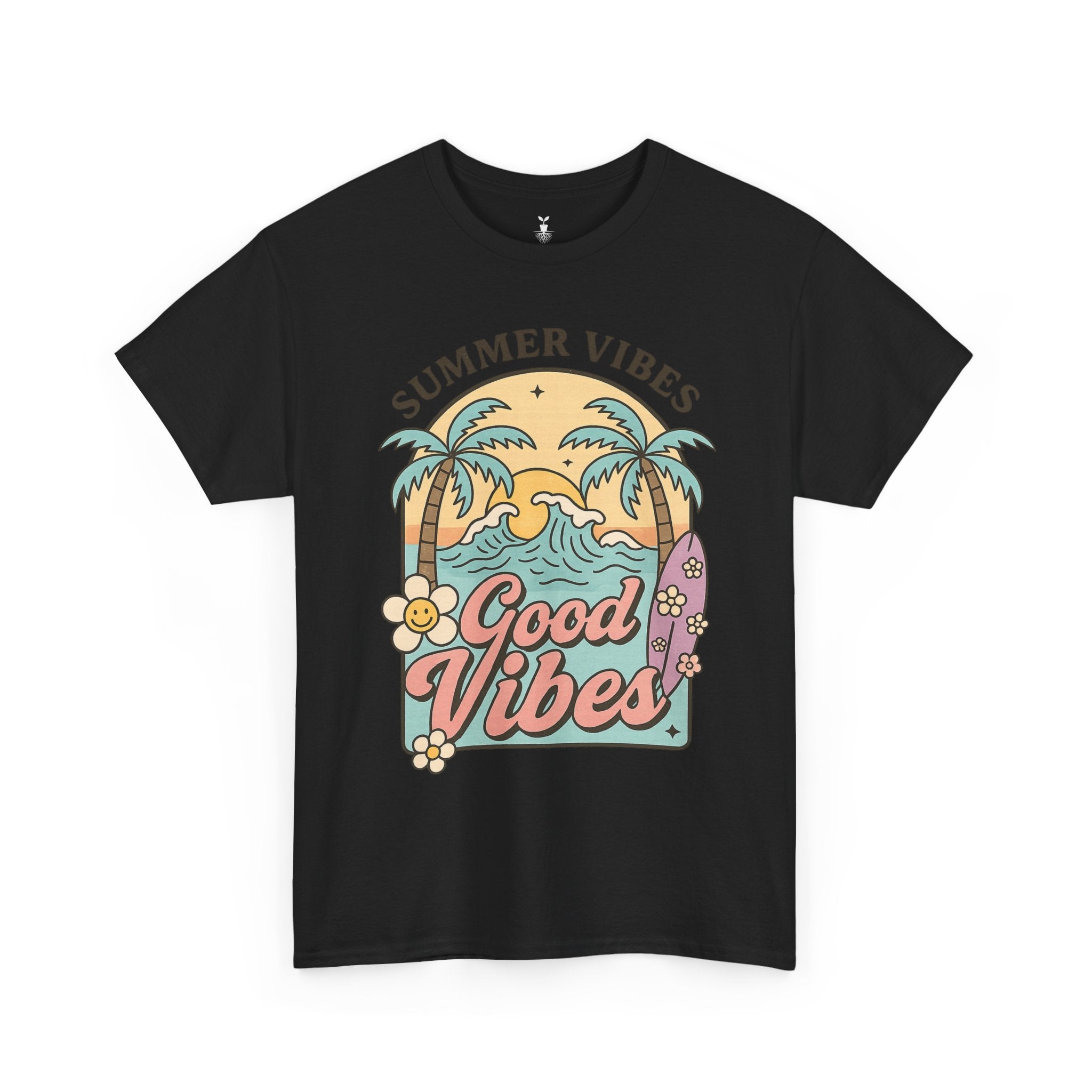 Good VIbes & Summer Vibes Surf T-Shirt
