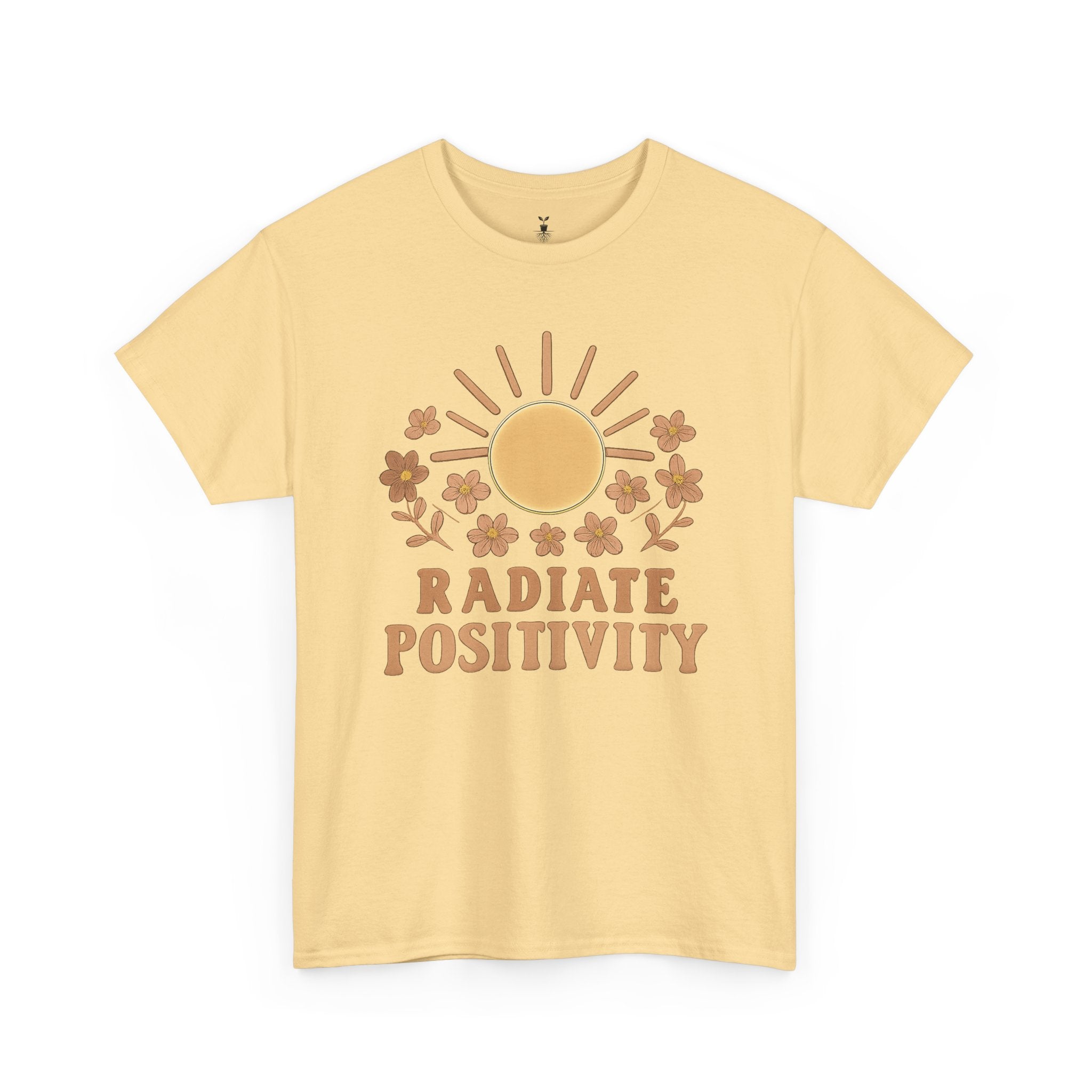 Sun and Flower Radiate Positivity T-Shirt