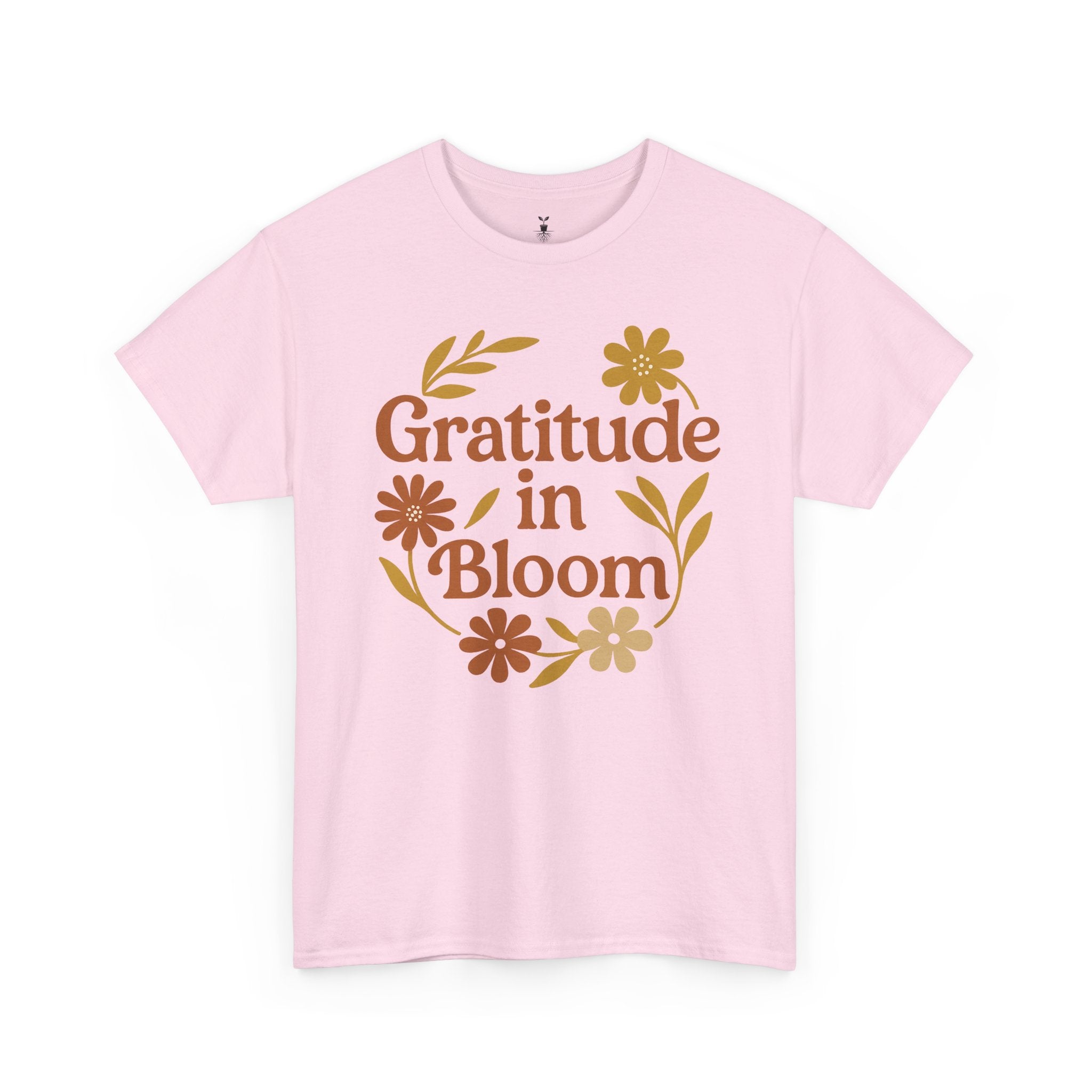 Floral Boho Gratitude in Bloom T-Shirt