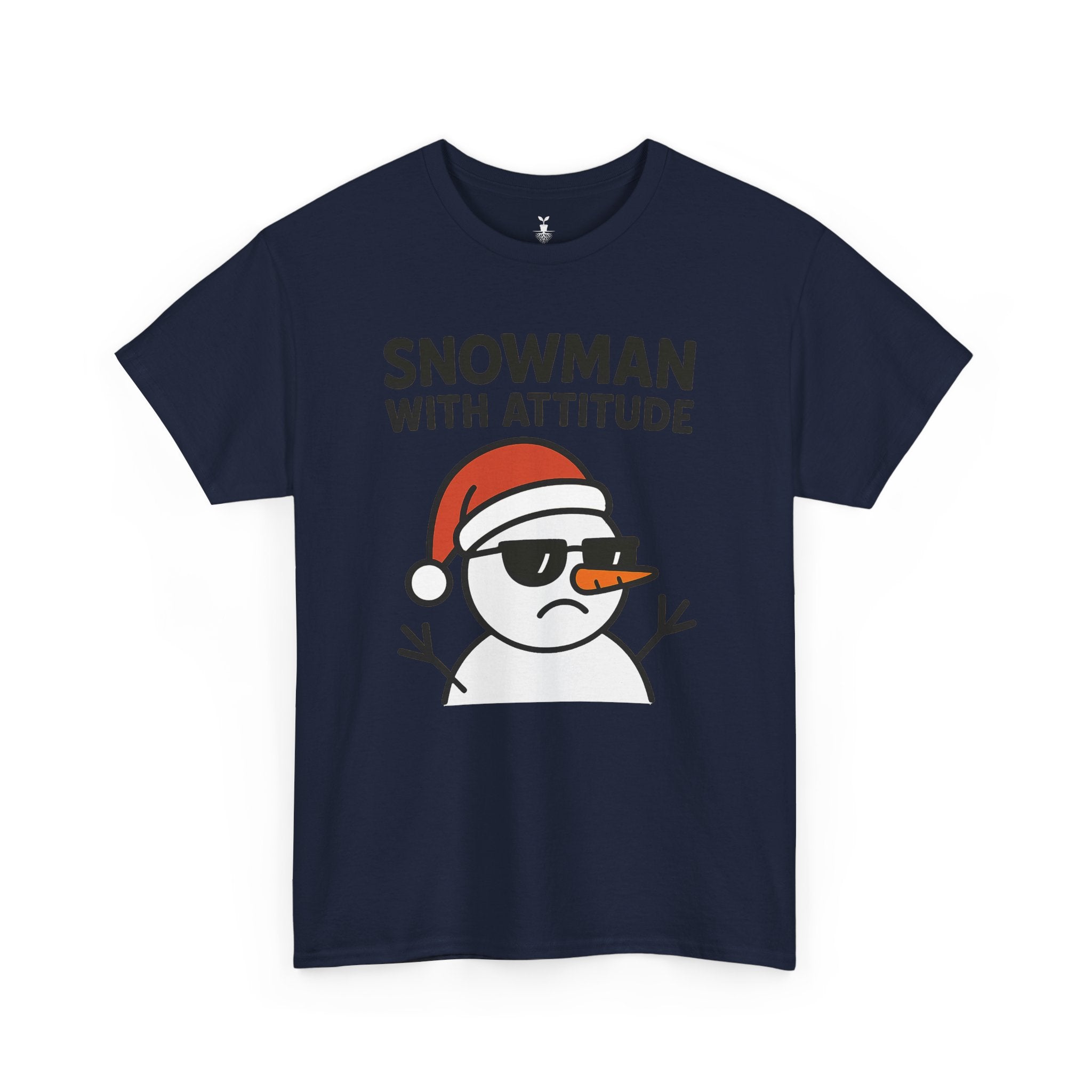 Funny Snowman with Attitude T-Shirt