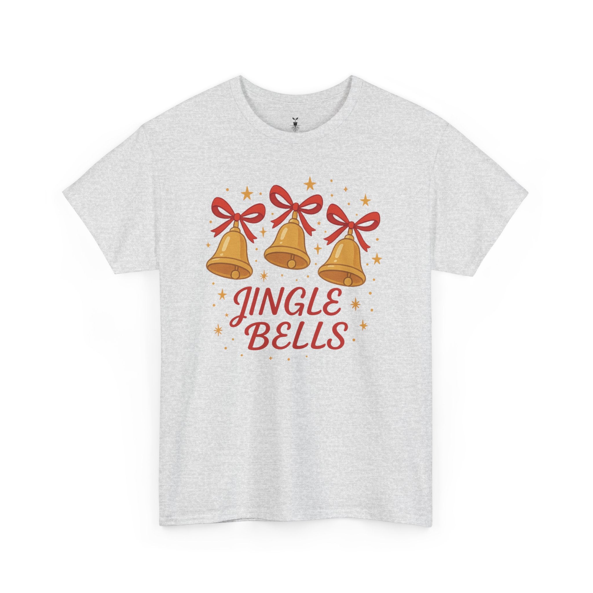 Festive Golden Jingle Bells T-Shirt