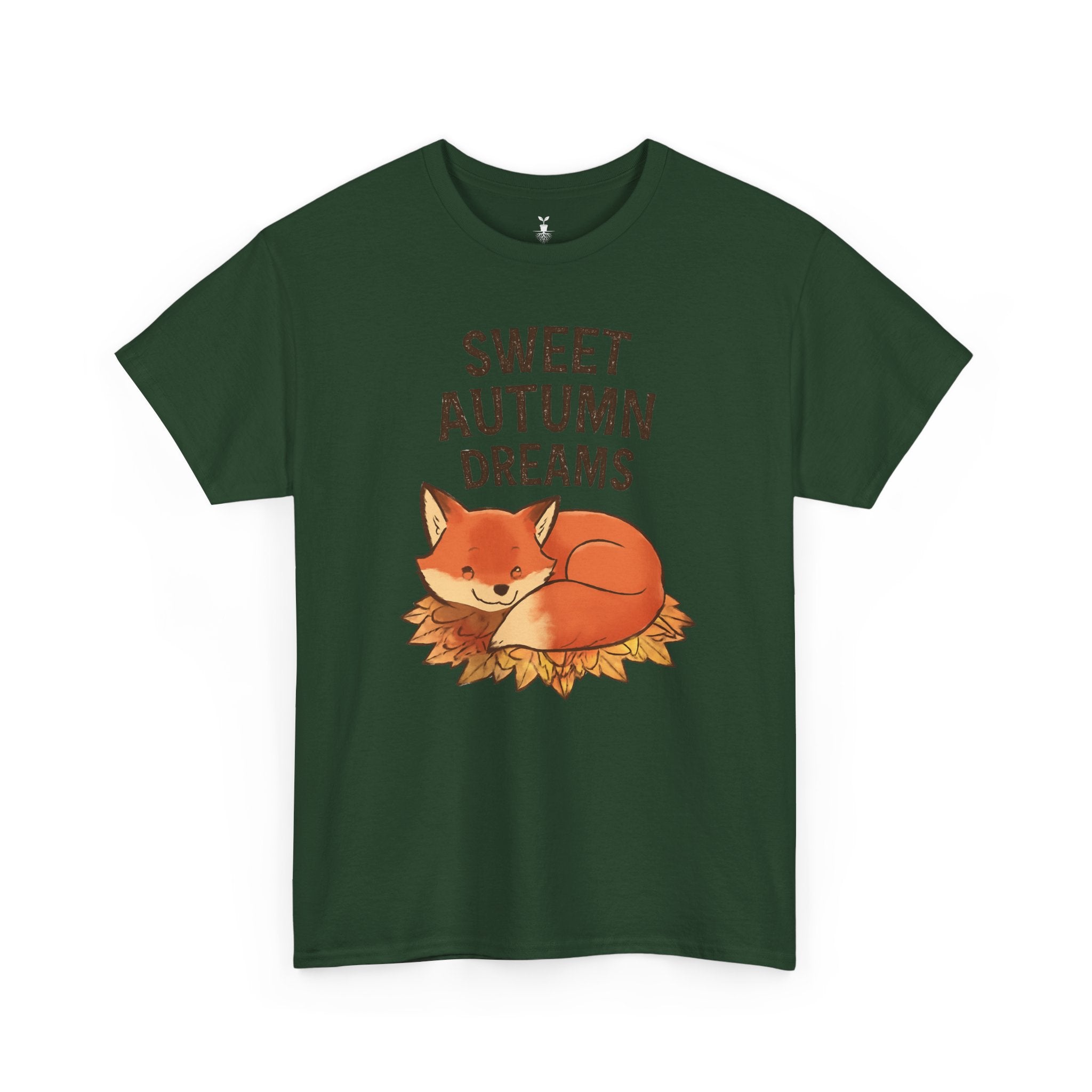 Cute Fox Sweet Autumn Dreams T-Shirt