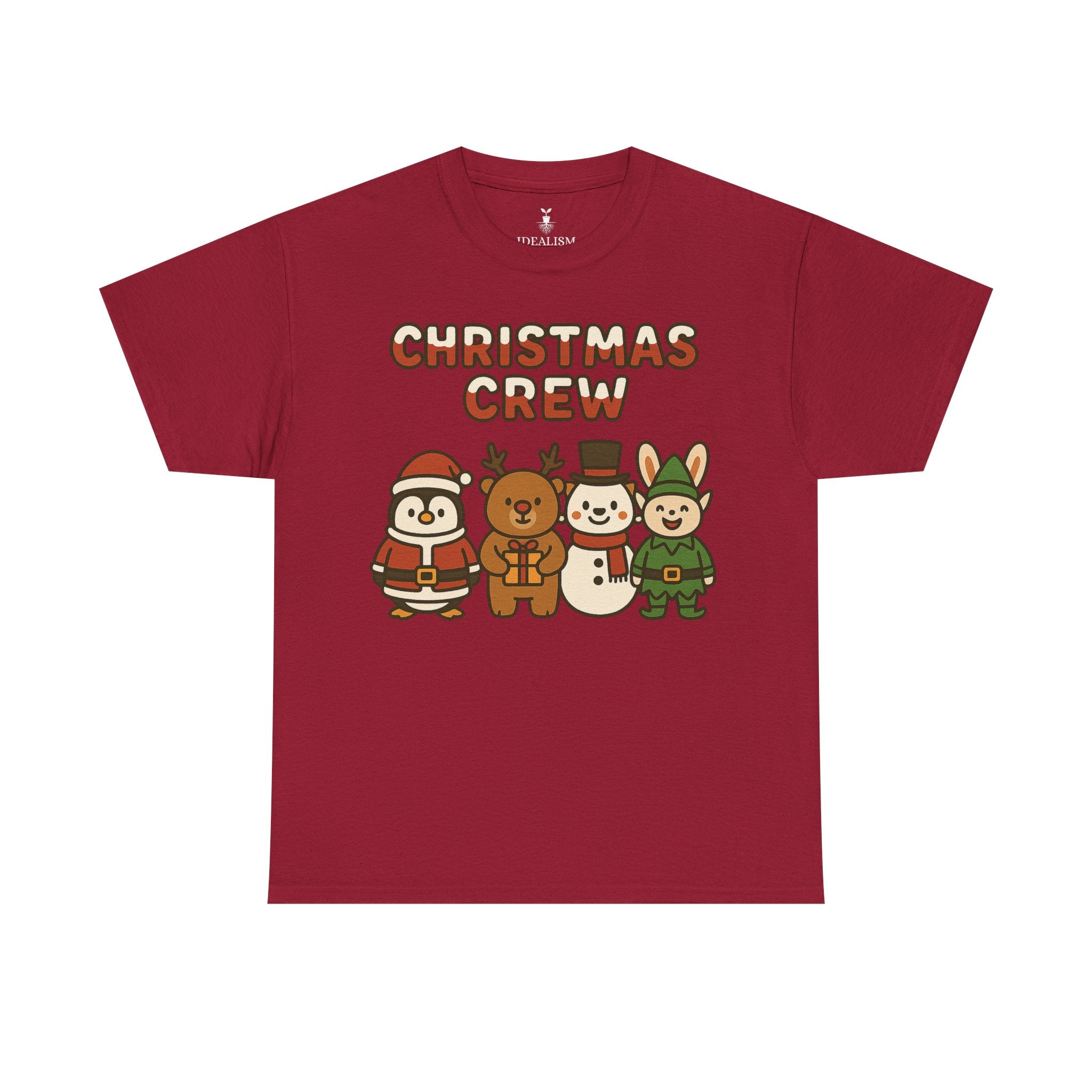 Christmas Crew Penguin Reindeer Snowman Bunny T-Shirt