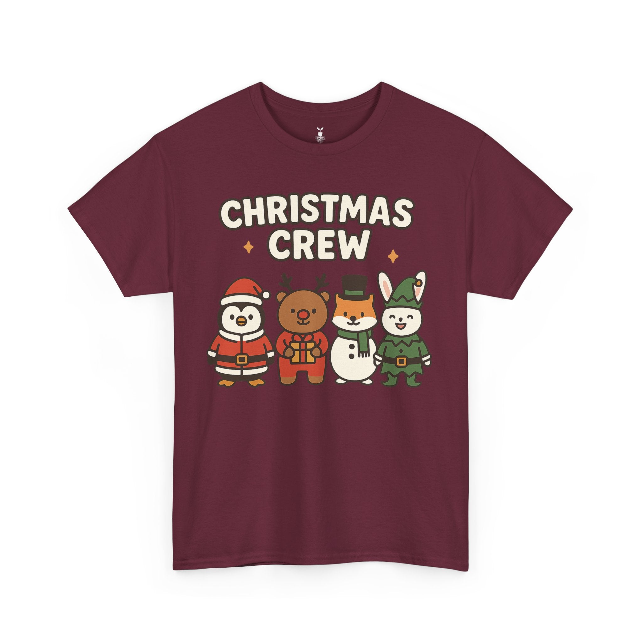 Christmas Crew Penguin Reindeer Snowman Bunny T-Shirt
