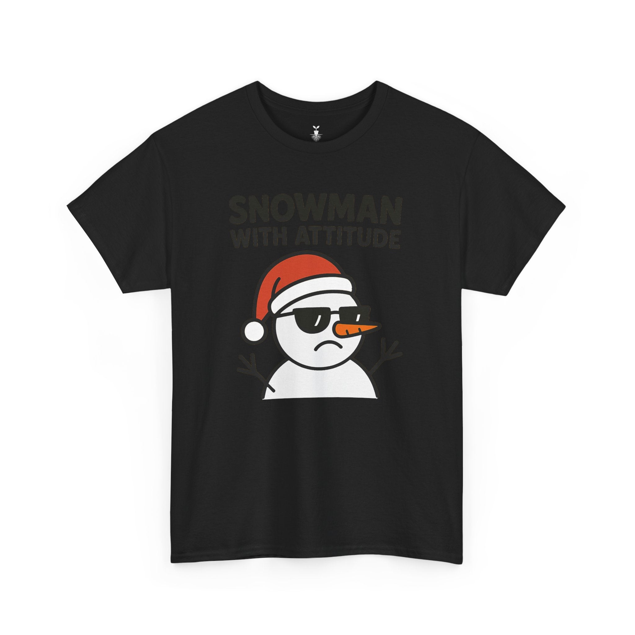 Funny Snowman with Attitude T-Shirt