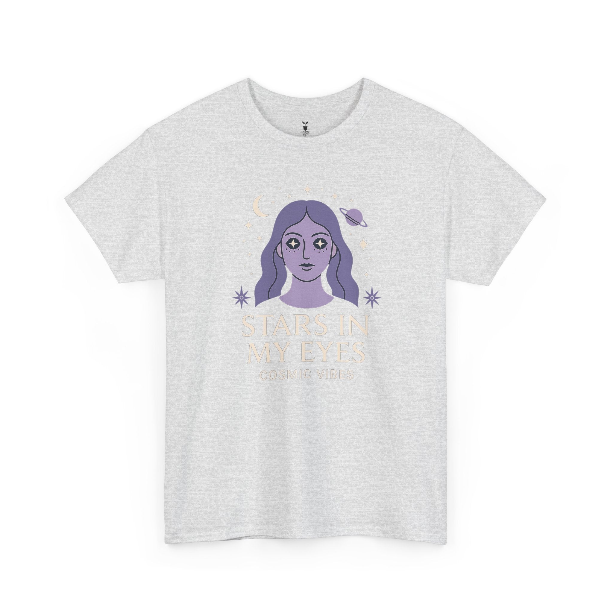 Mystical Stars In My Eyes Cosmic Vibes T-Shirt