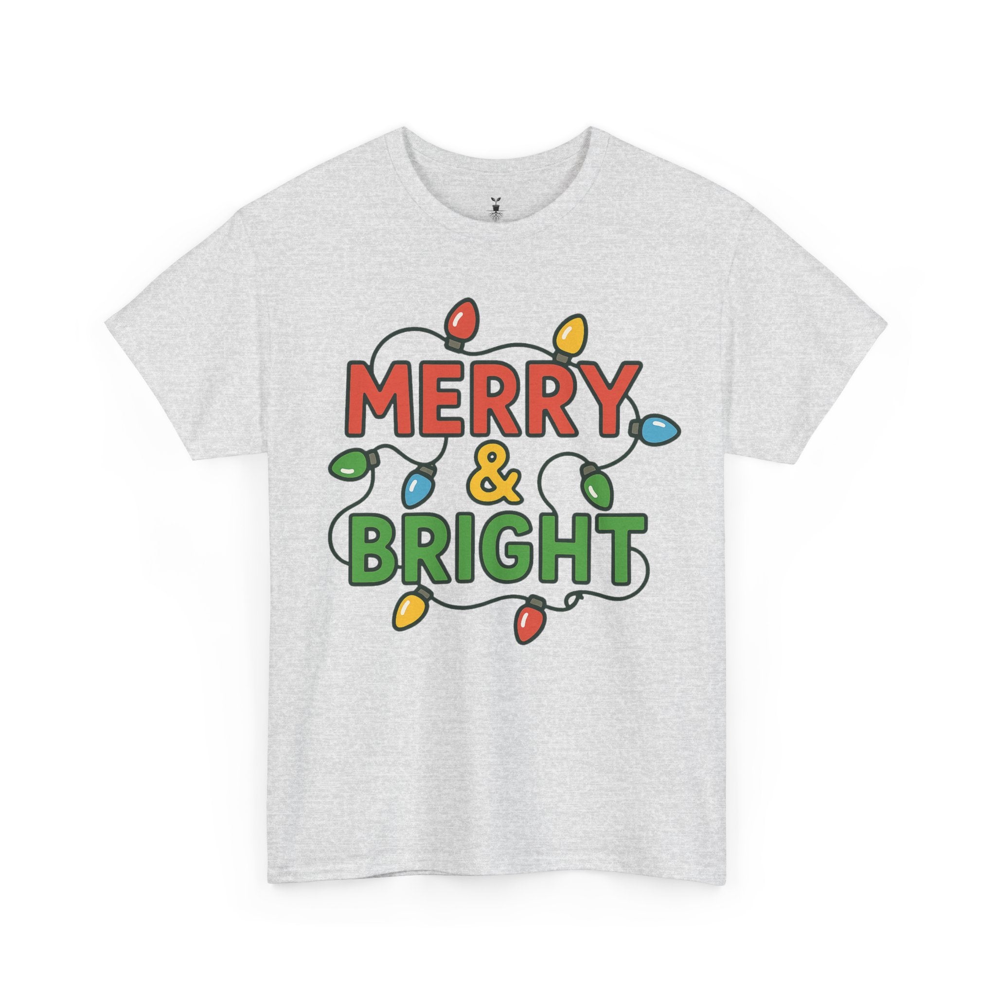 Festive Merry & Bright Christmas T-Shirt