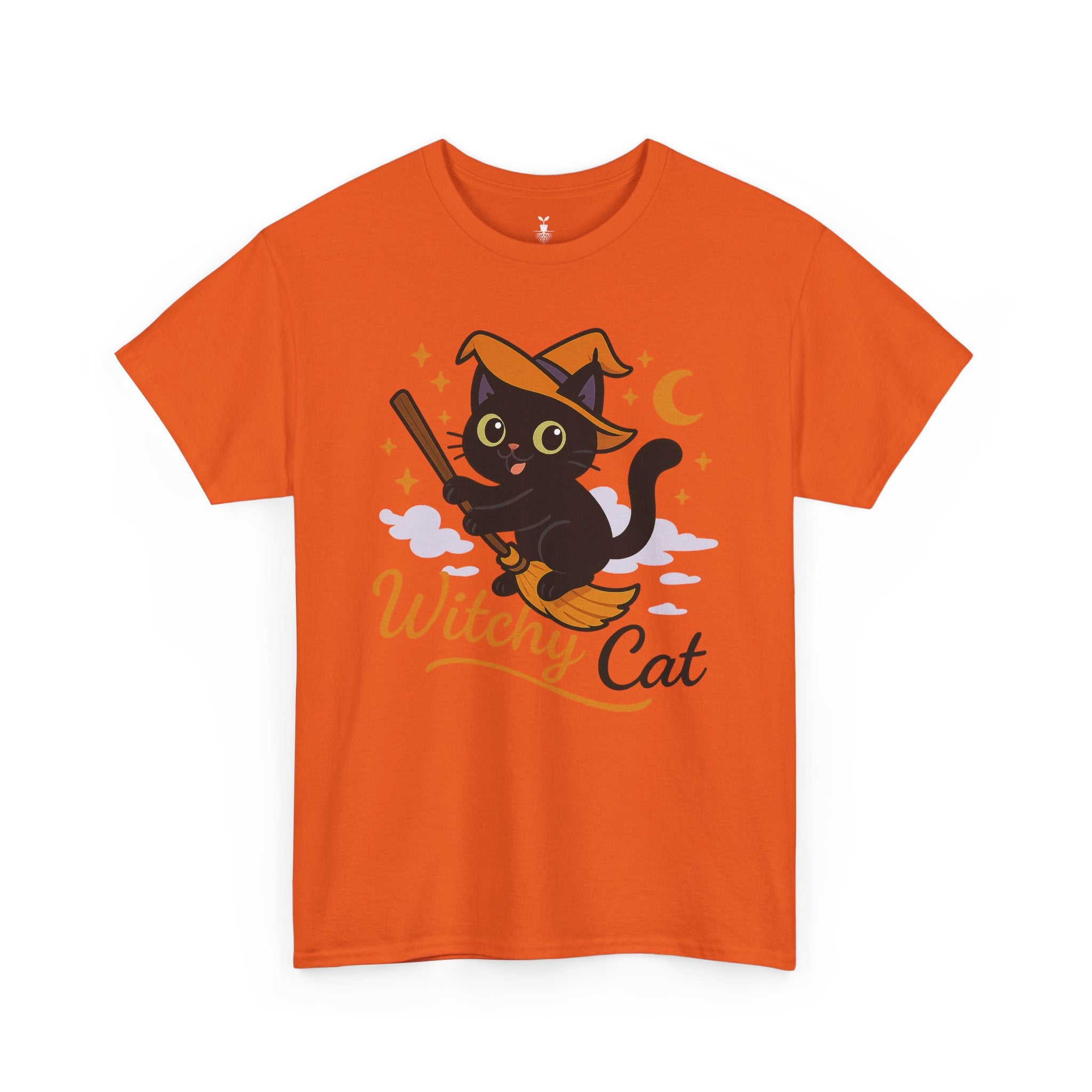 Halloween Witchy Cat T-Shirt