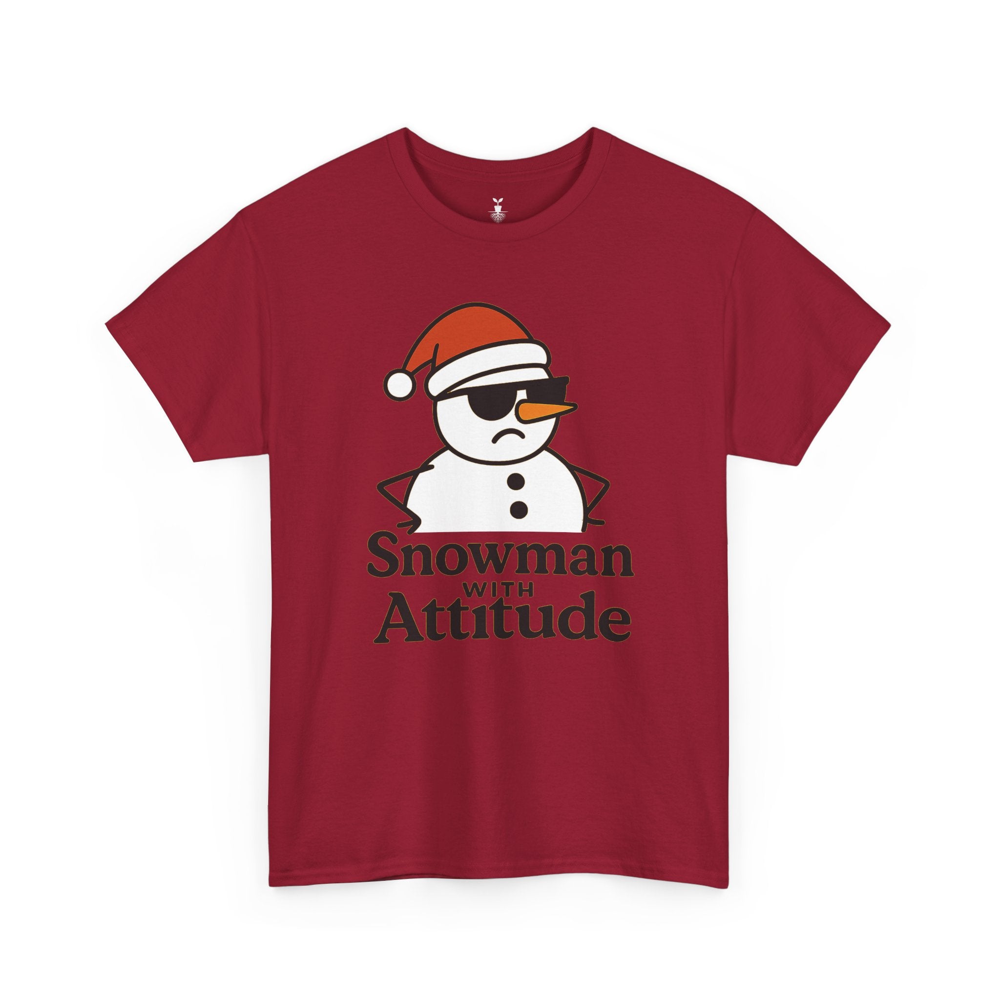 Funny Snowman with Attitude T-Shirt