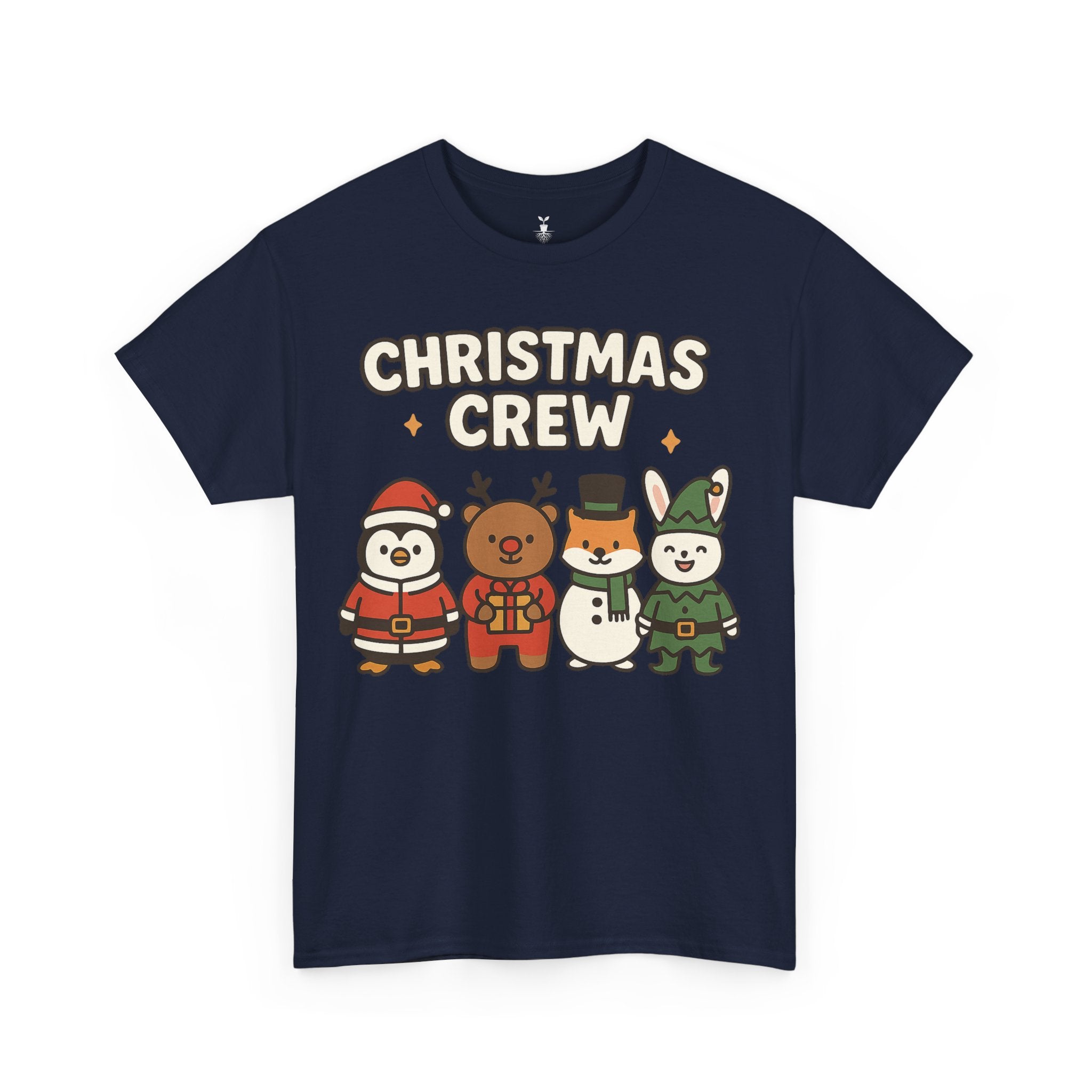 Christmas Crew Penguin Reindeer Snowman Bunny T-Shirt