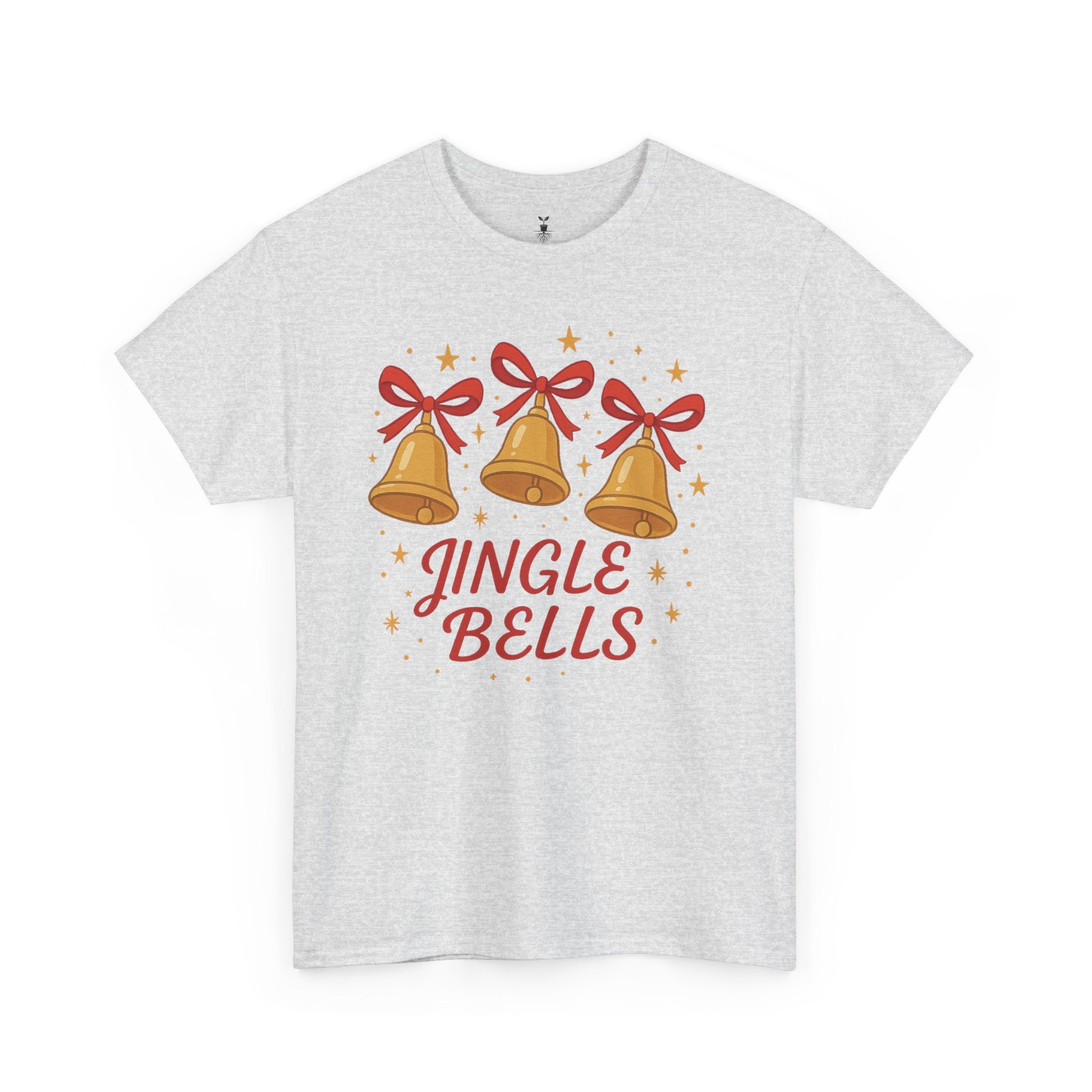 Festive Golden Jingle Bells T-Shirt