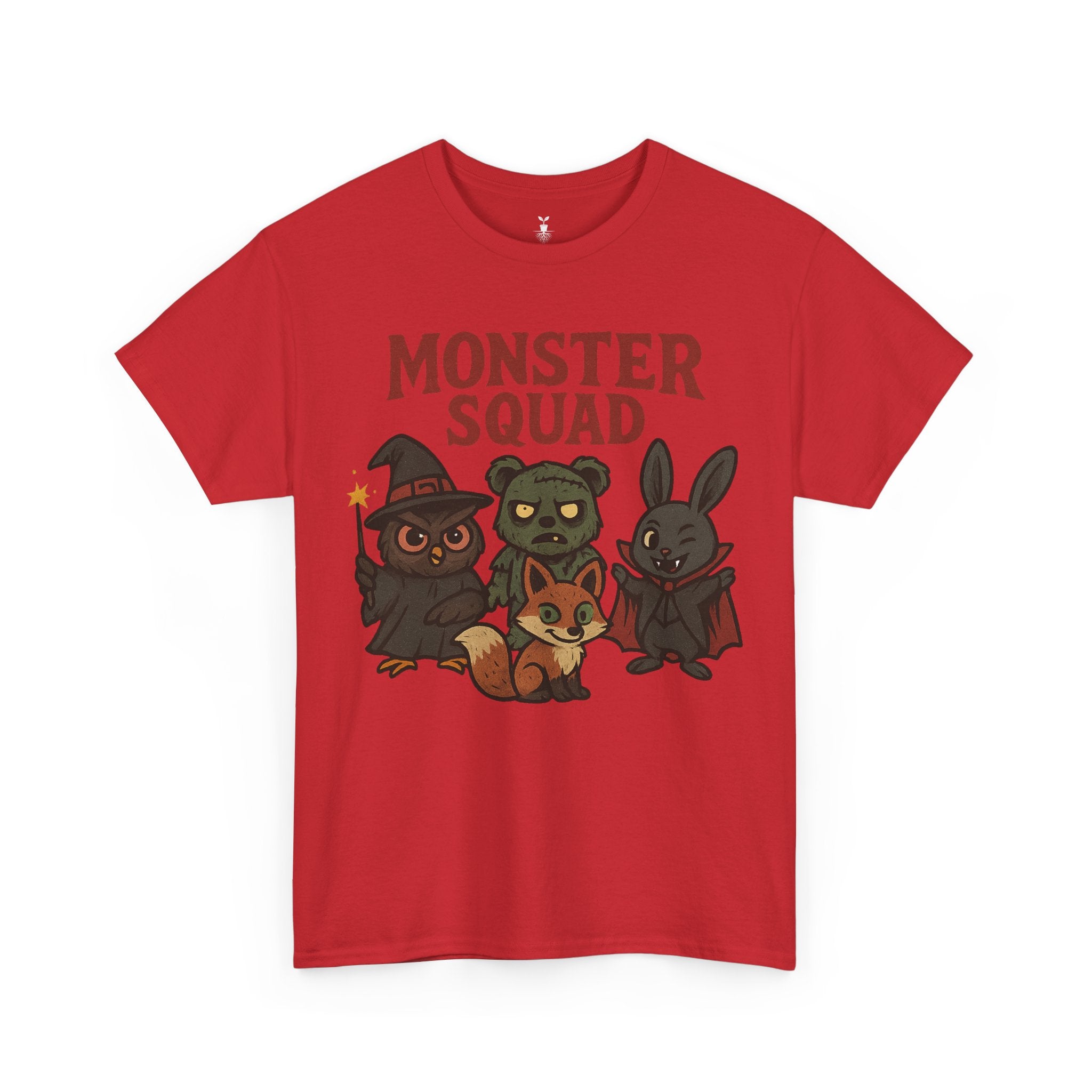 Owl, Fox, Bear, And Rabbit Monster Squad T-Shirt