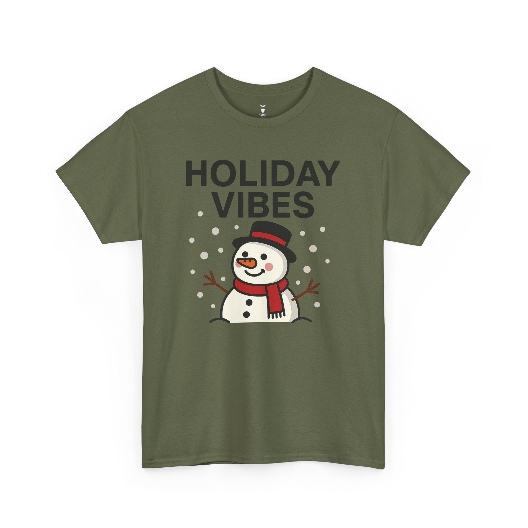 Christmas Snowman Holiday Vibes T-Shirt