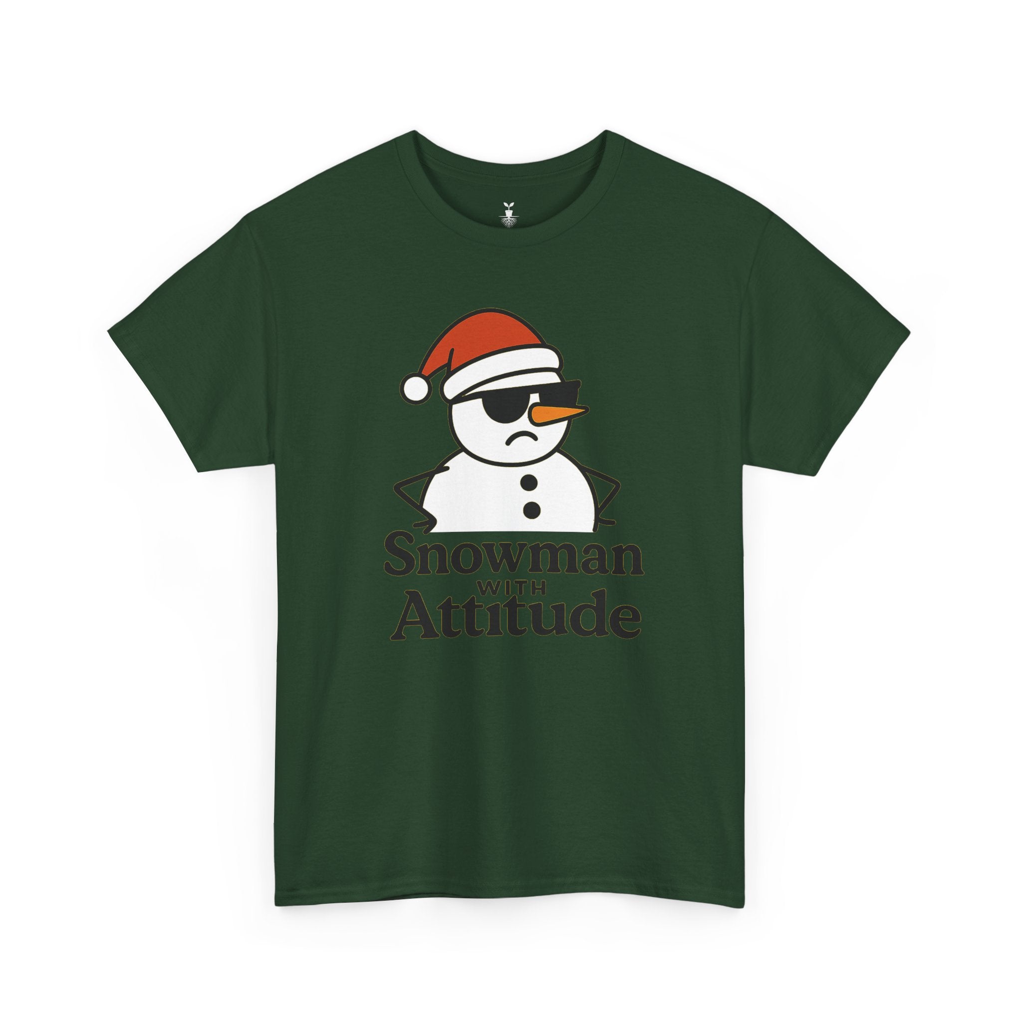 Funny Snowman with Attitude T-Shirt