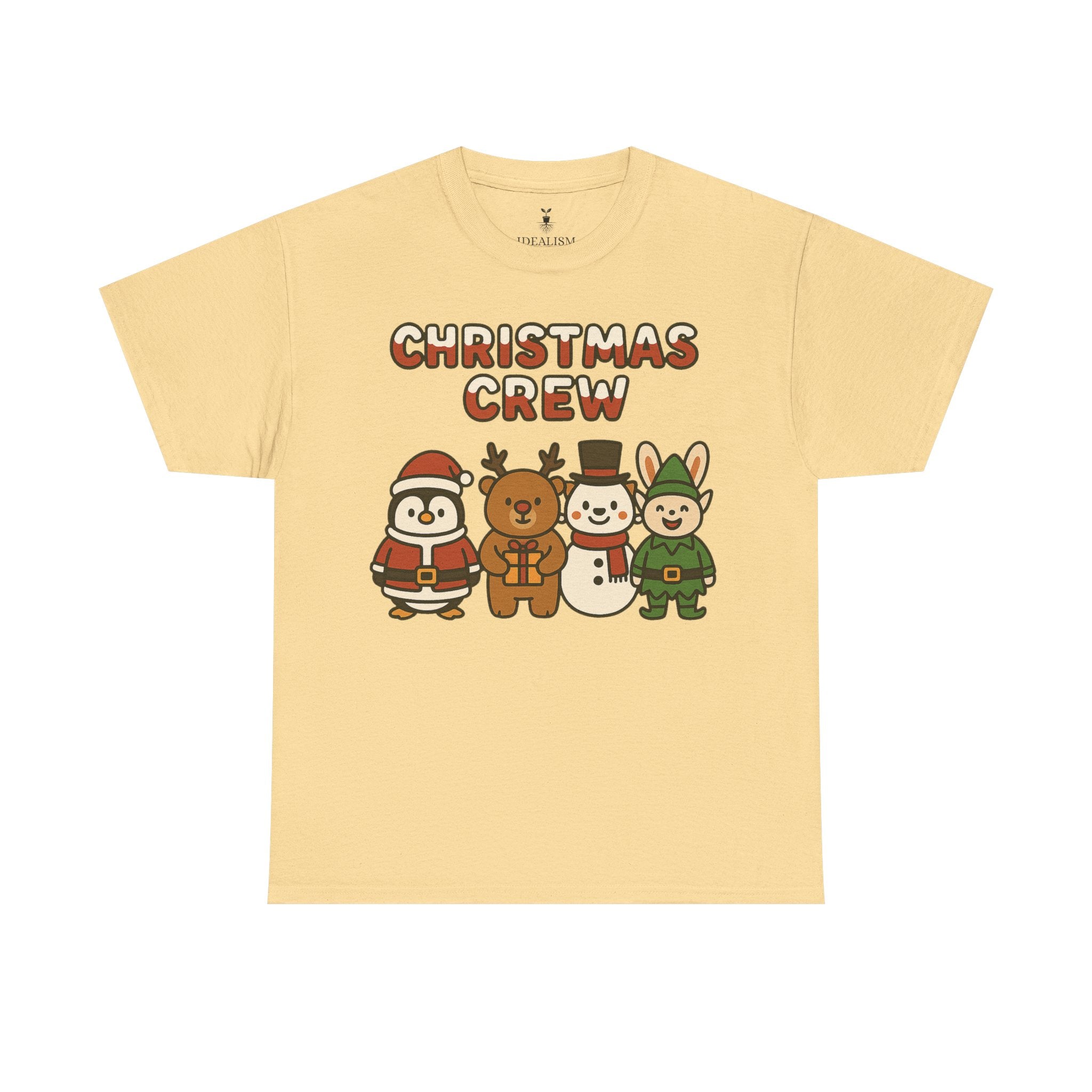 Christmas Crew Penguin Reindeer Snowman Bunny T-Shirt