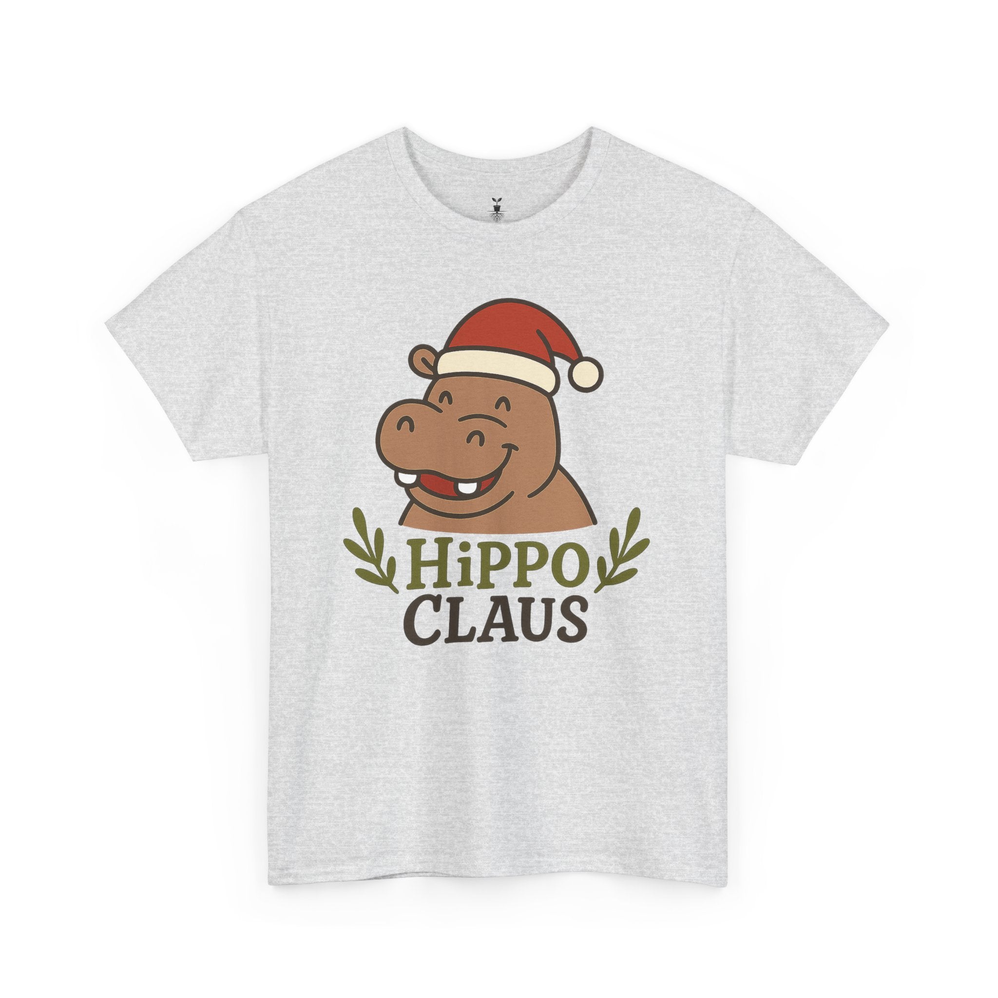 Funny Hippo Claus Christmas T-Shirt