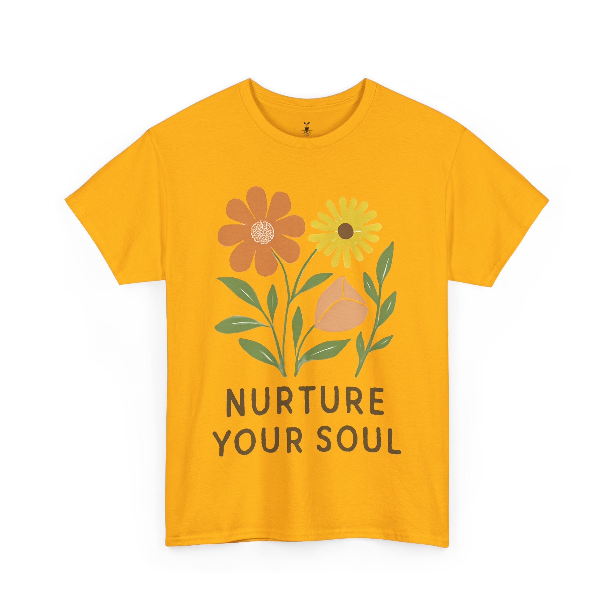 Boho Floral Nurture Your Soul T-Shirt