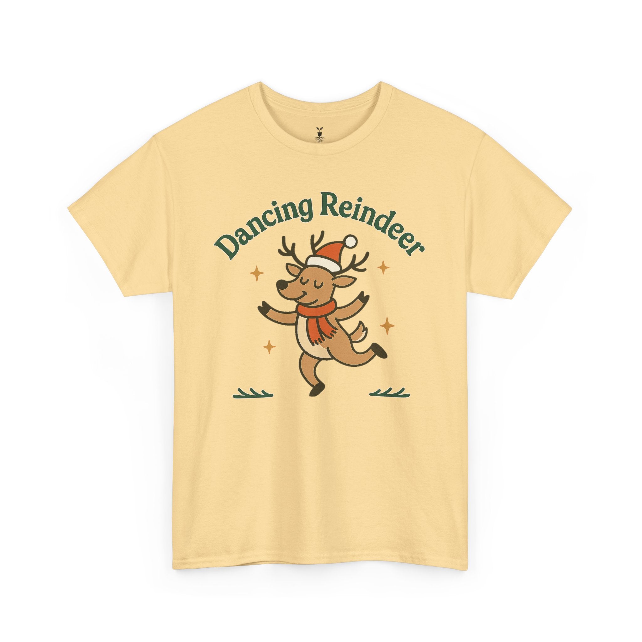 Festive Christmas Dancing Reindeer T-Shirt