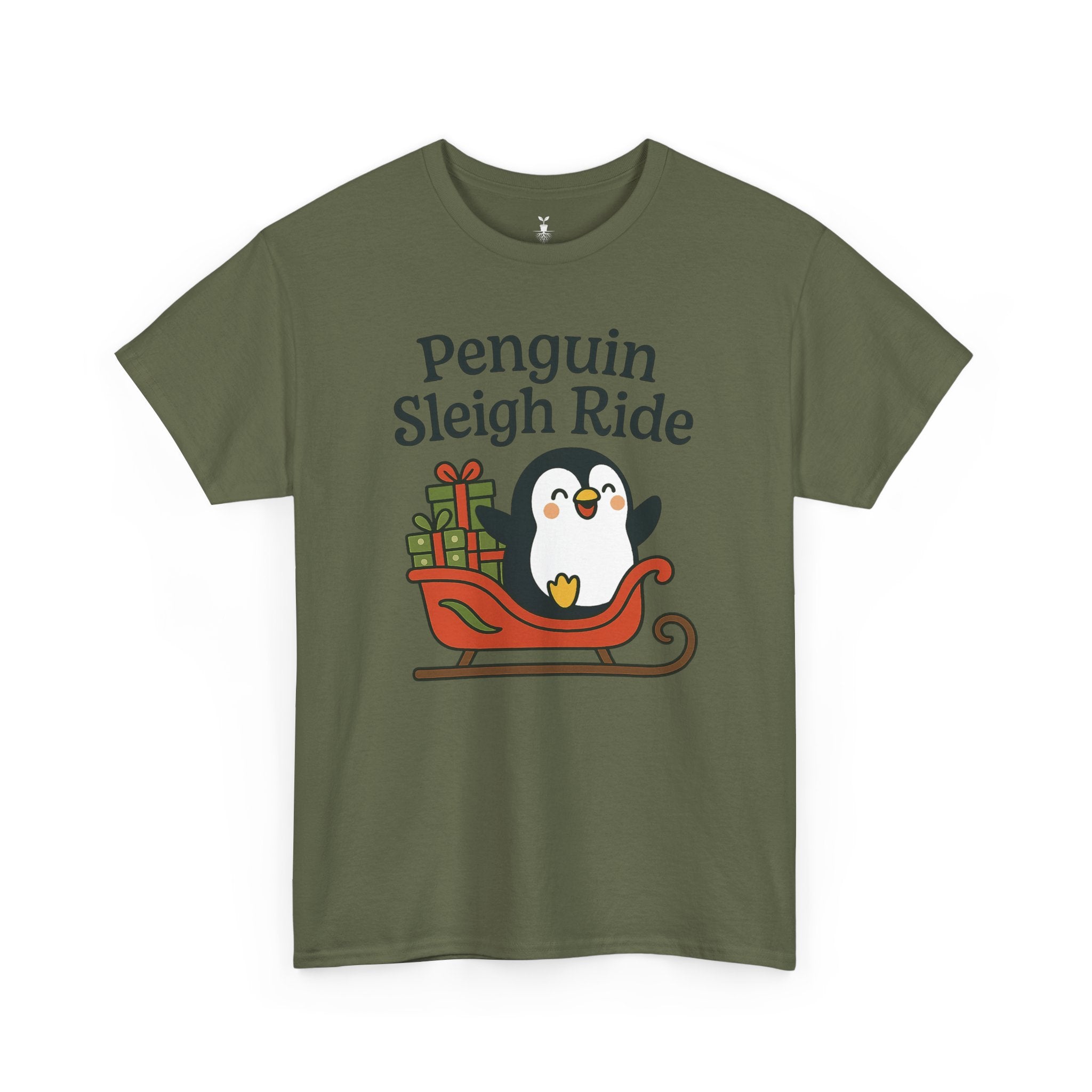 Penguin Sleigh Ride T-Shirt