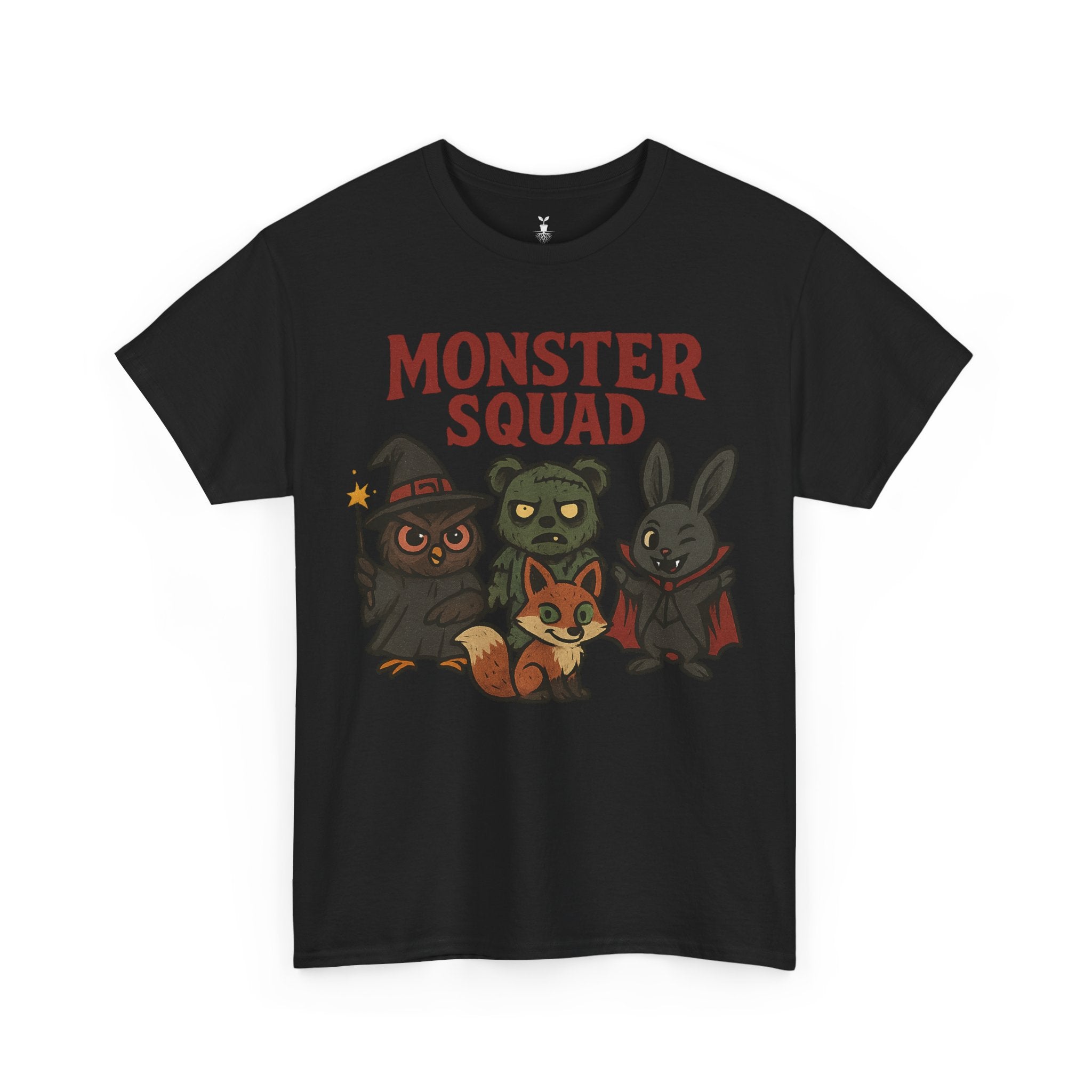 Owl, Fox, Bear, And Rabbit Monster Squad T-Shirt