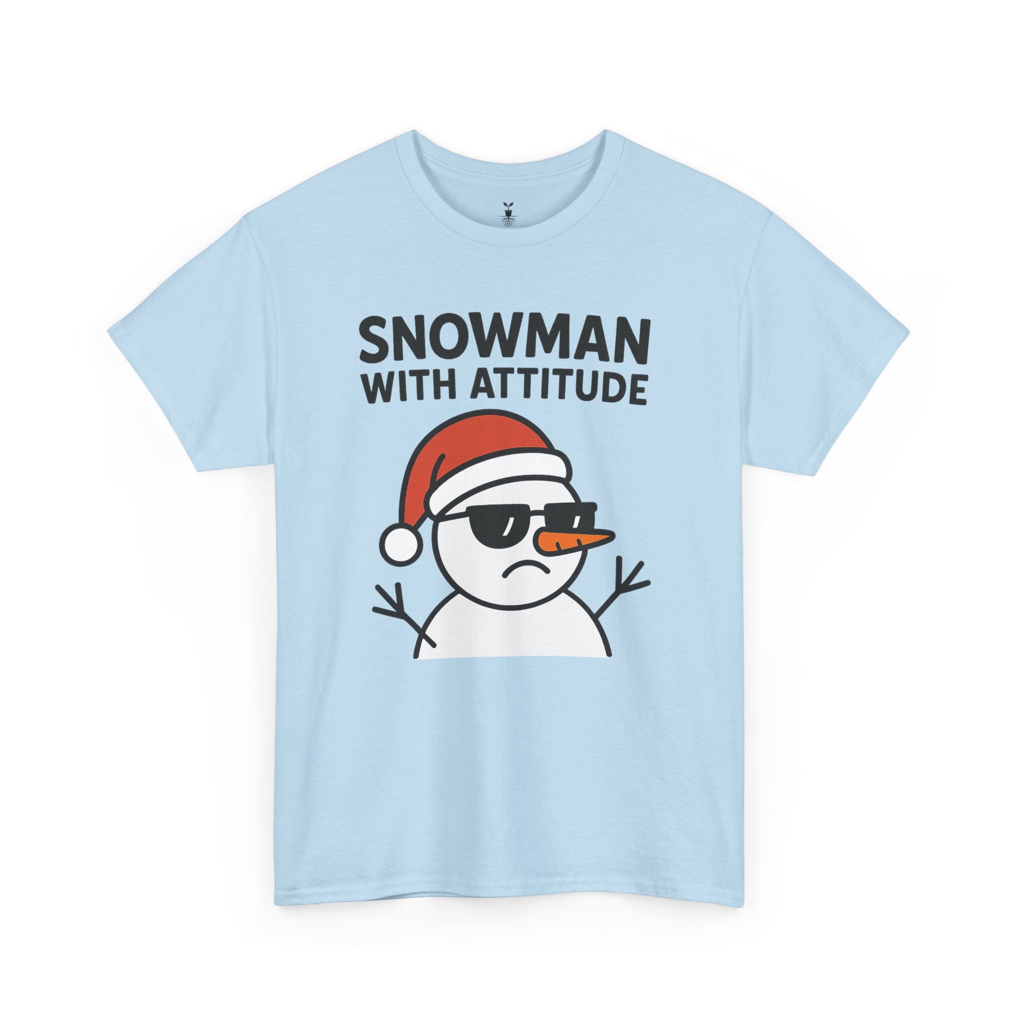 Funny Snowman with Attitude T-Shirt