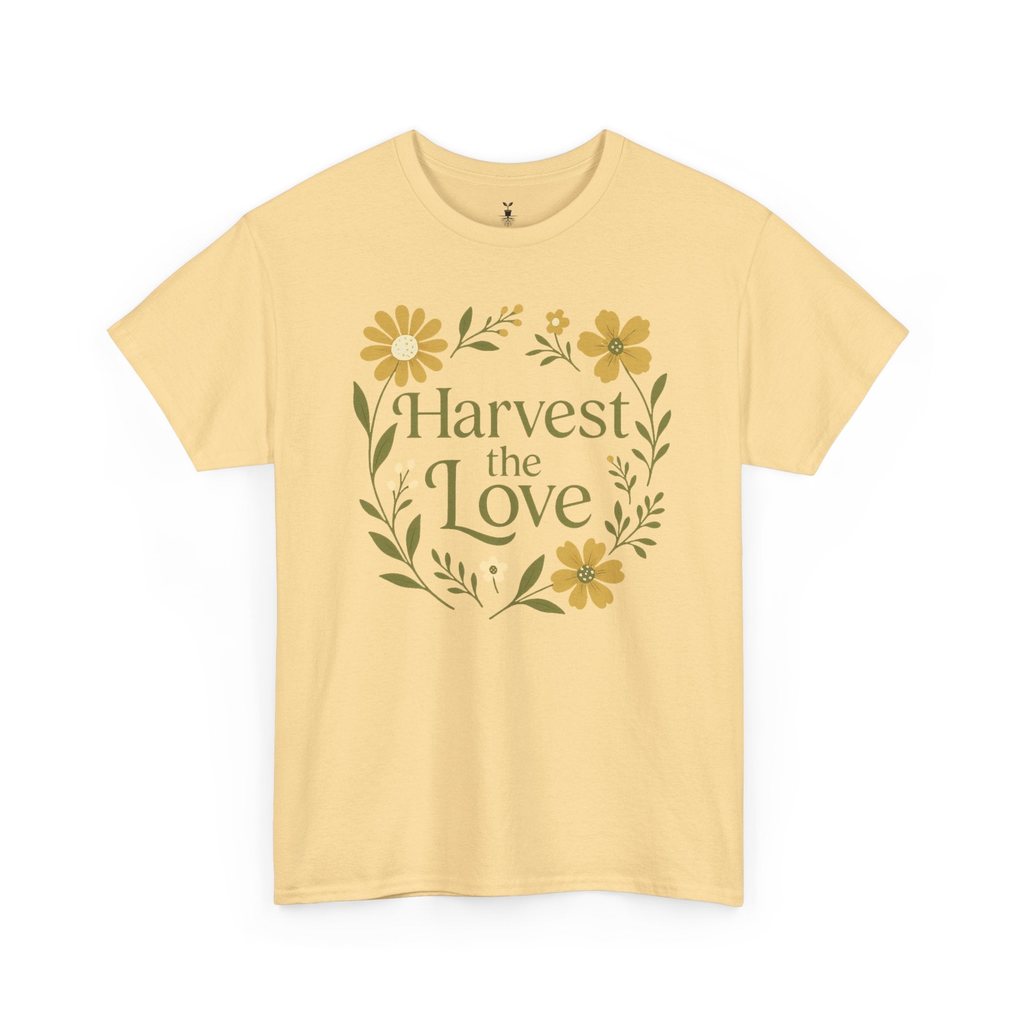 Floral Boho Harvest the Love T-Shirt