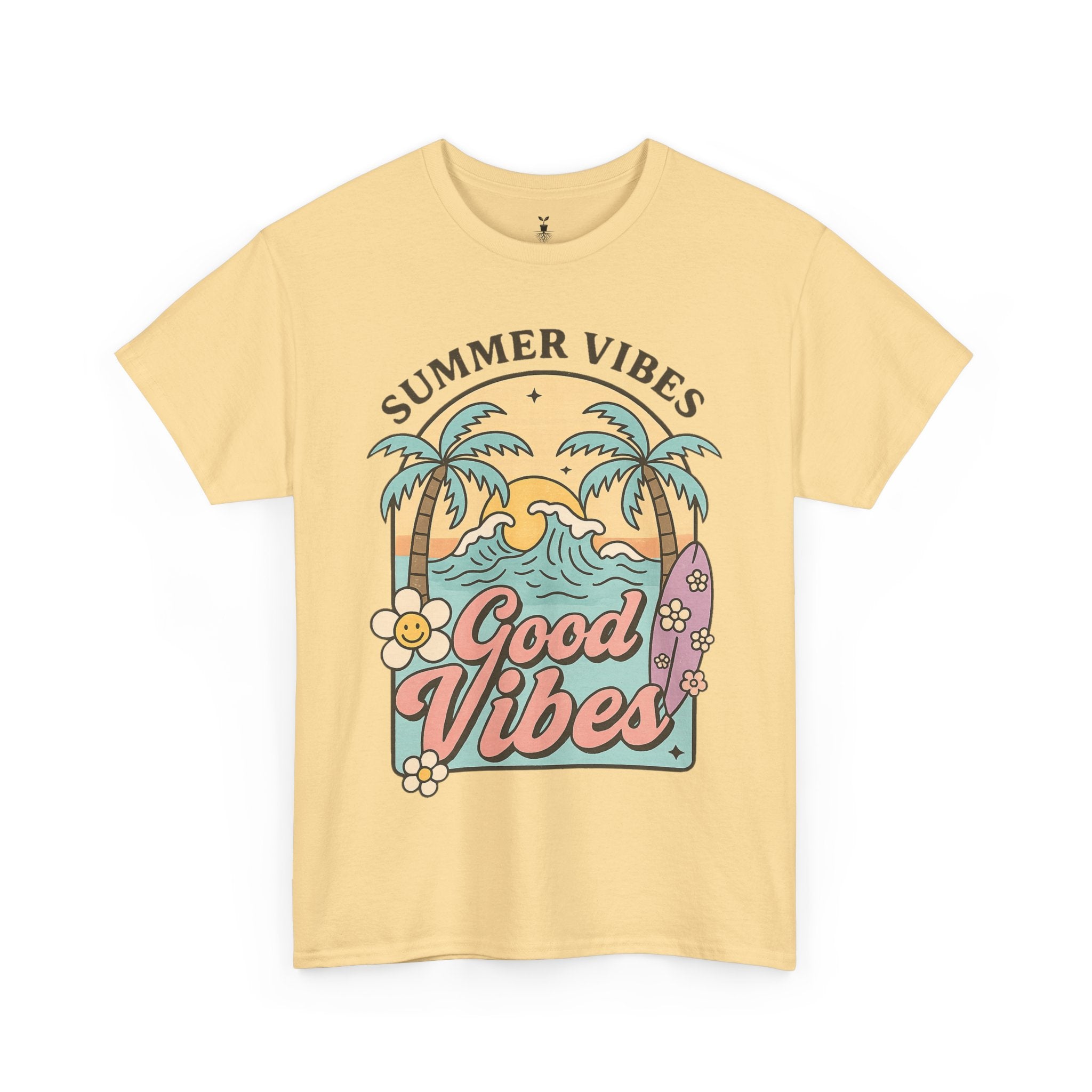 Good VIbes & Summer Vibes Surf T-Shirt