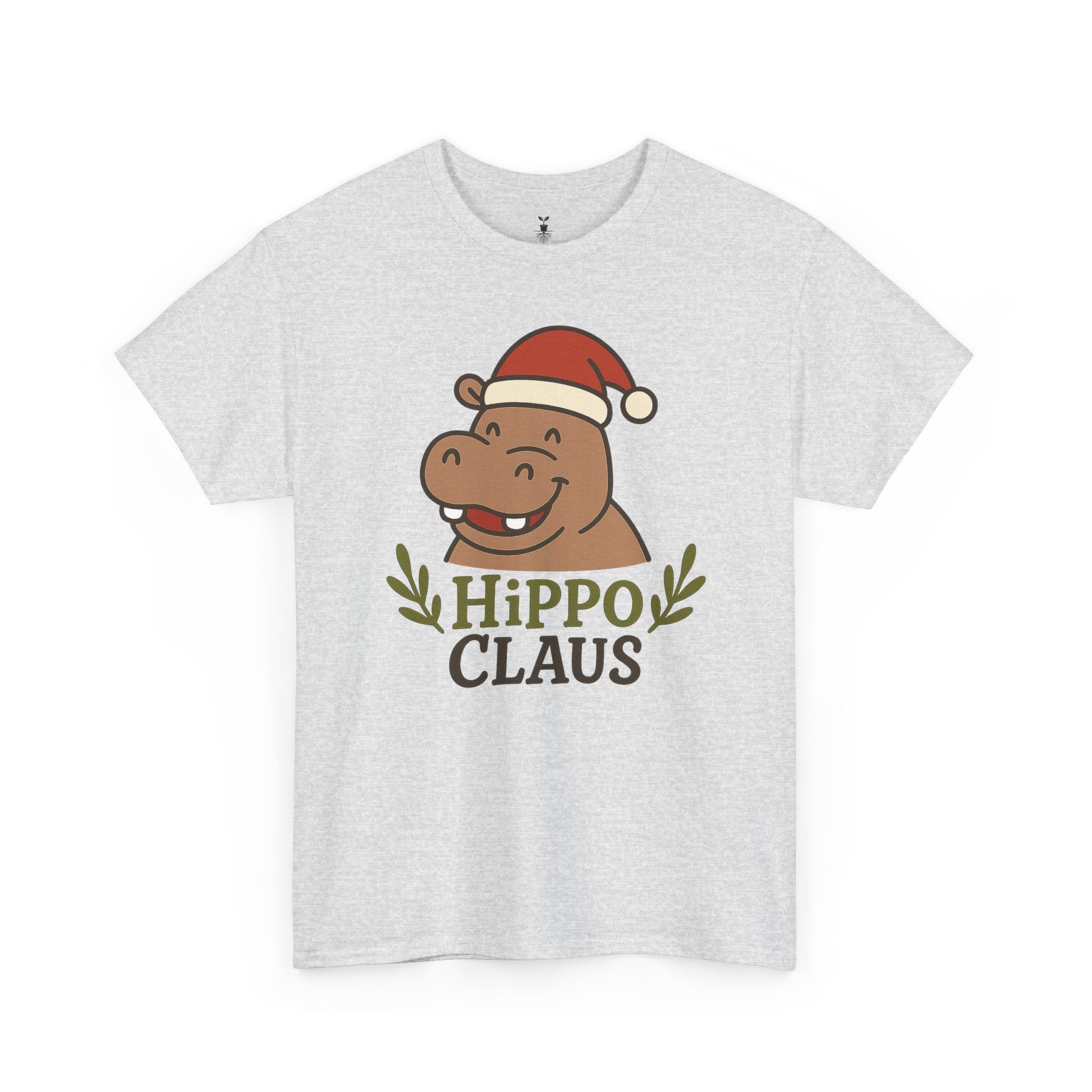Funny Hippo Claus Christmas T-Shirt