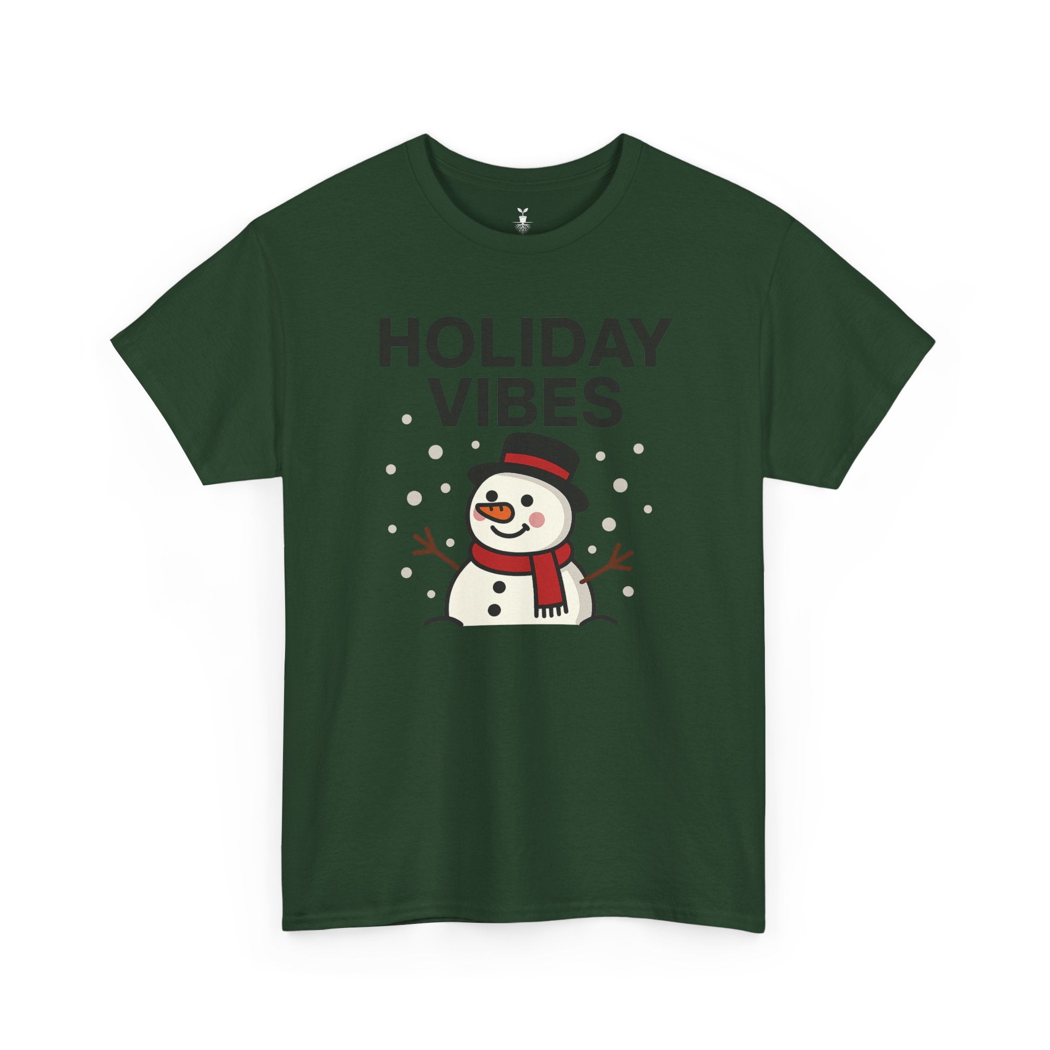 Christmas Snowman Holiday Vibes T-Shirt