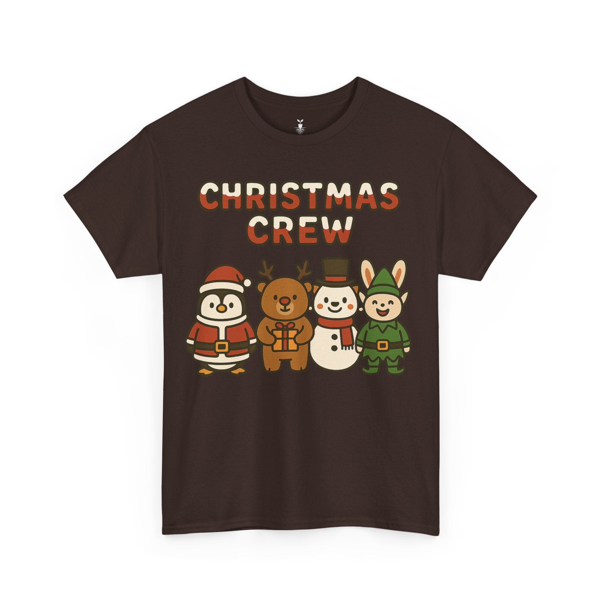 Christmas Crew Penguin Reindeer Snowman Bunny T-Shirt