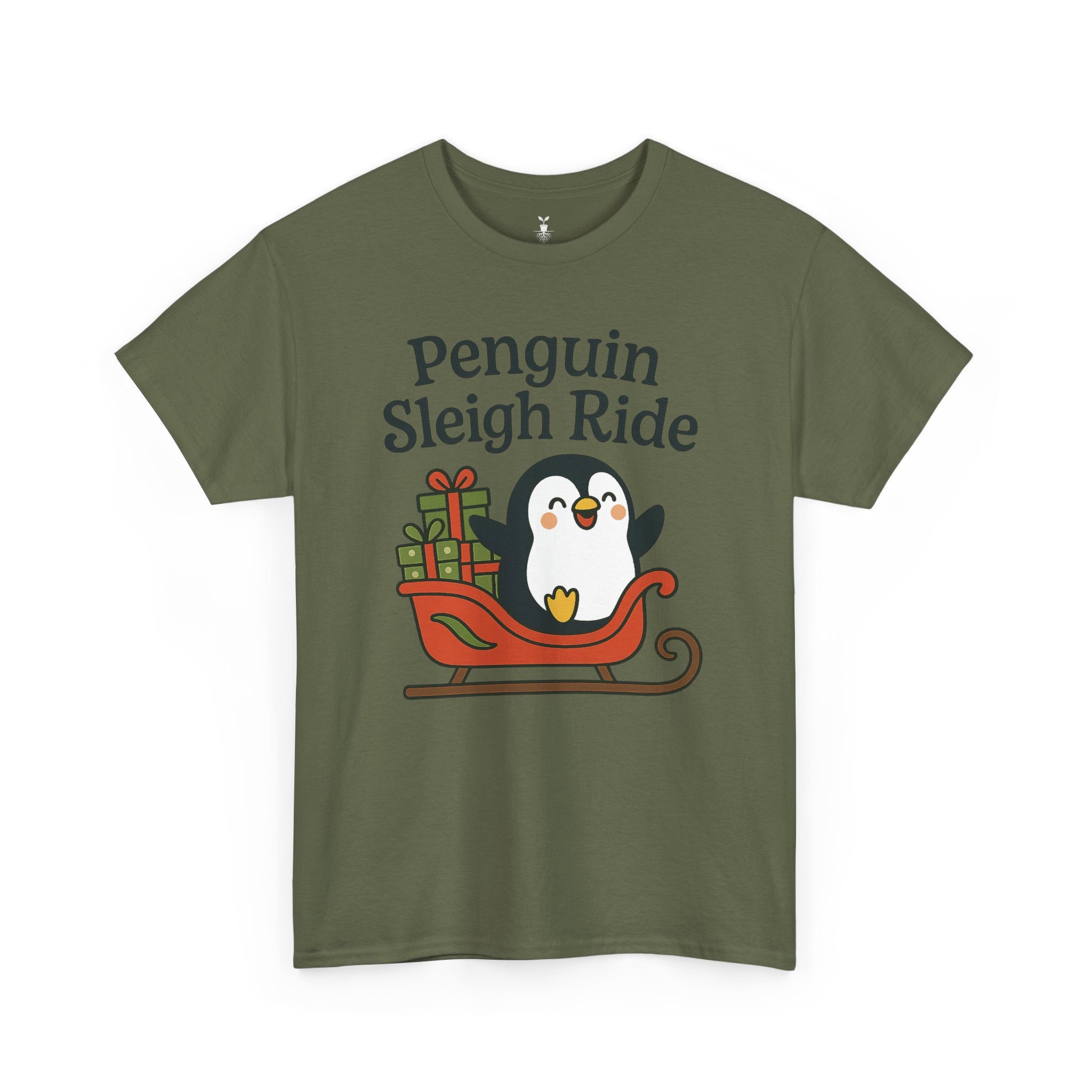 Penguin Sleigh Ride T-Shirt