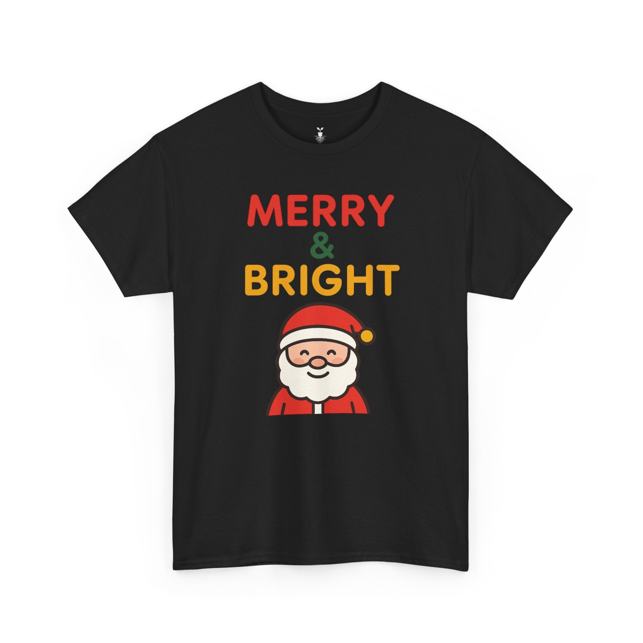 Santa Claus Merry and Bright Christmas T-Shirt