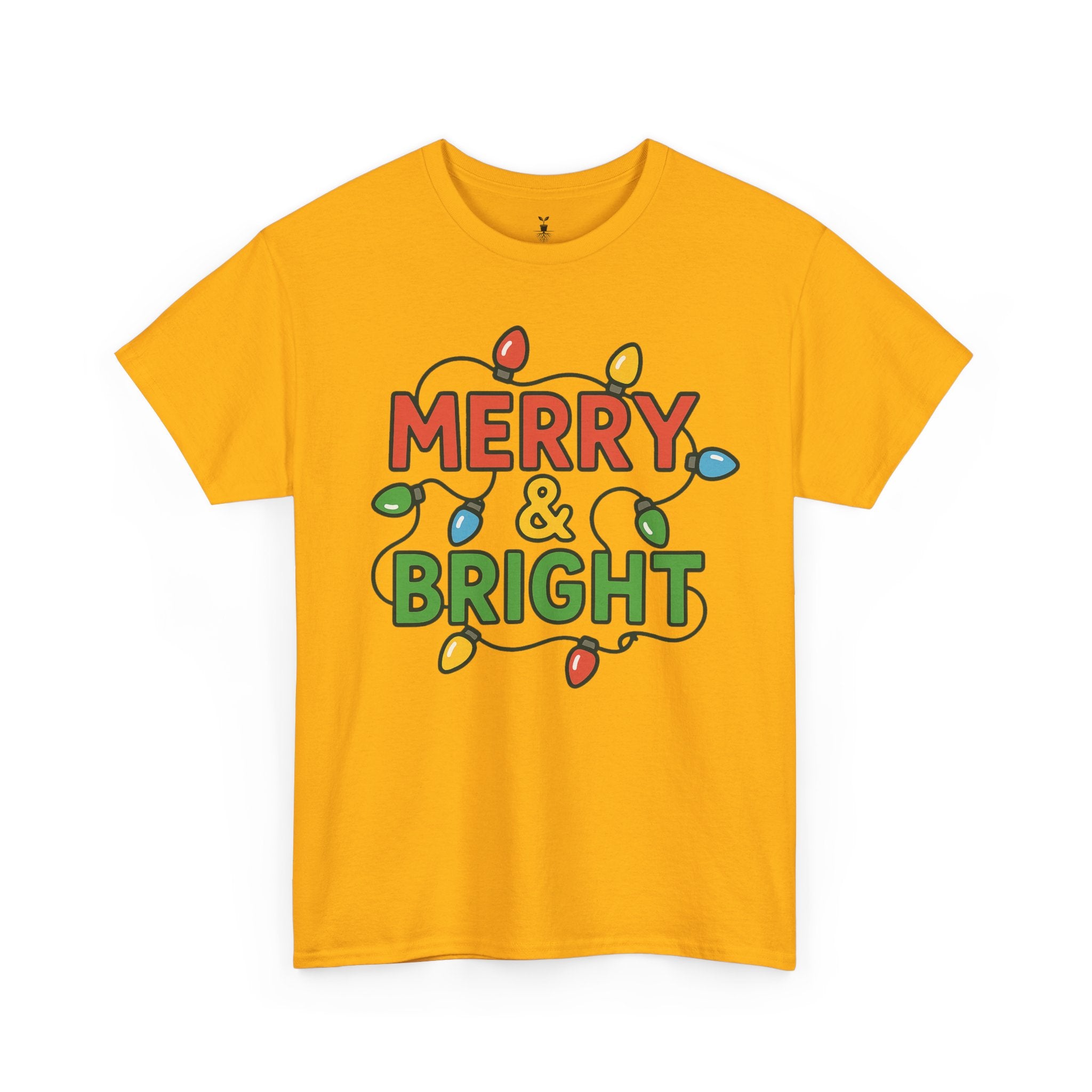 Festive Merry & Bright Christmas T-Shirt