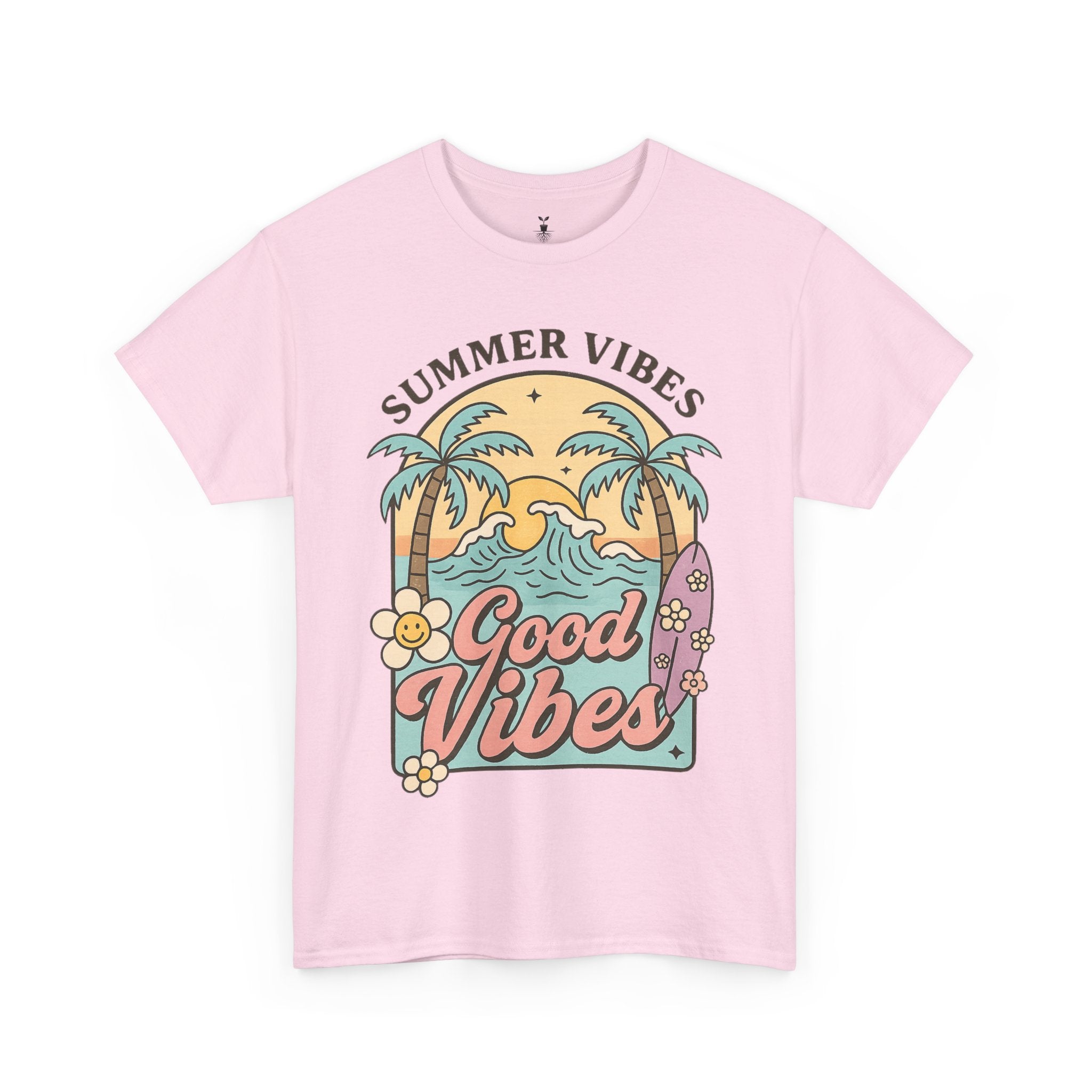 Good VIbes & Summer Vibes Surf T-Shirt