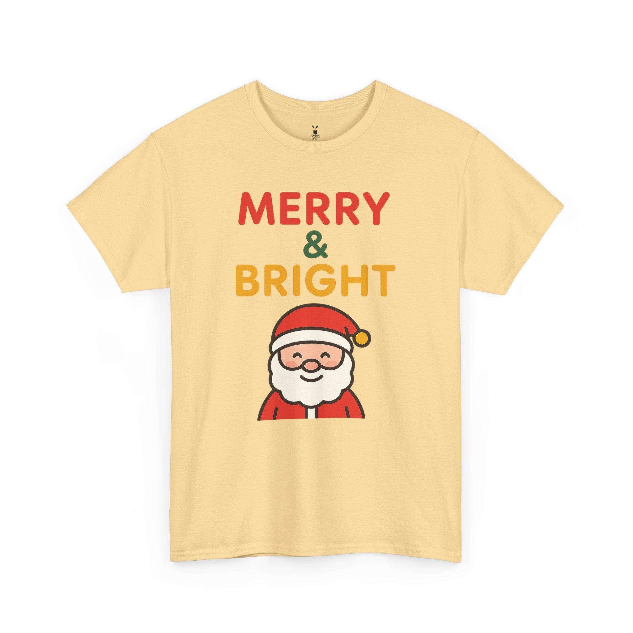 Santa Claus Merry and Bright Christmas T-Shirt