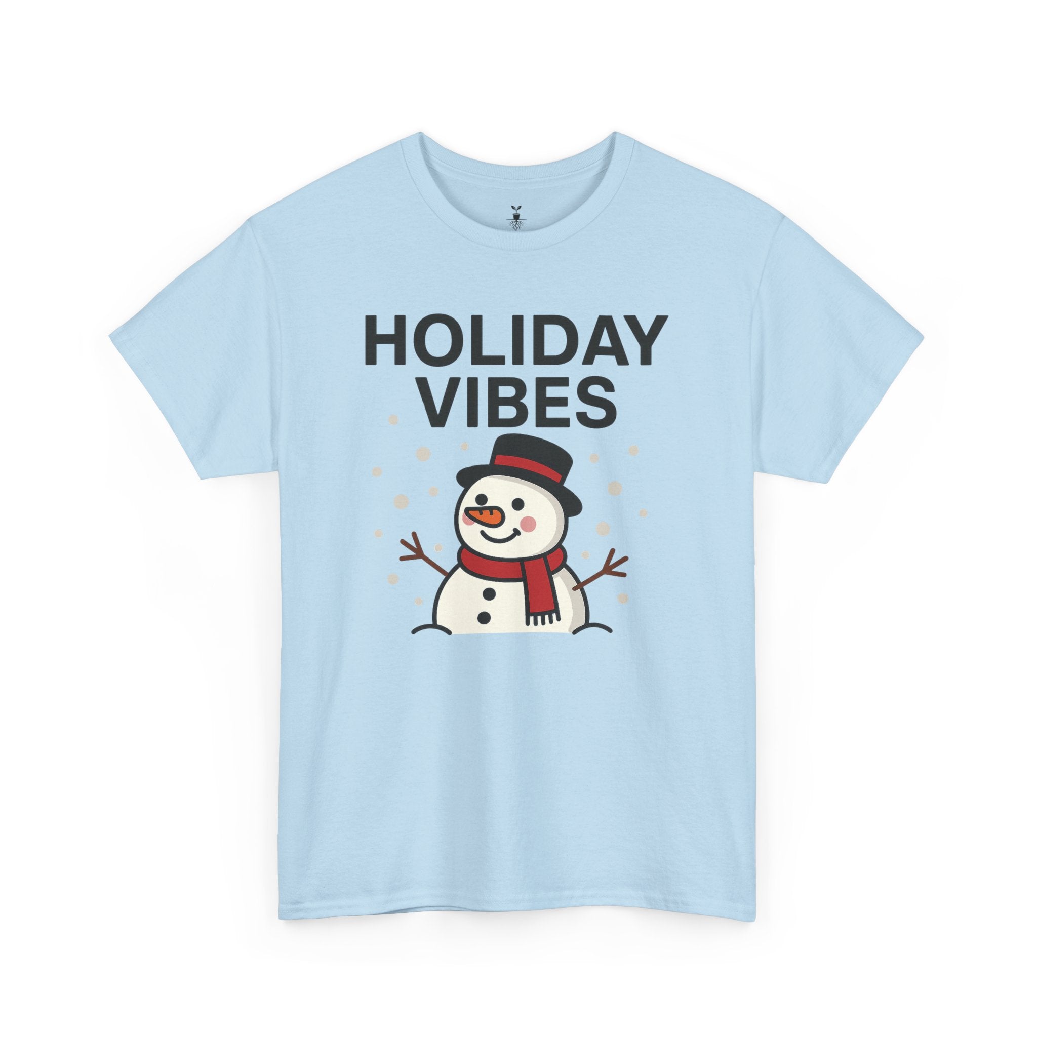 Christmas Snowman Holiday Vibes T-Shirt