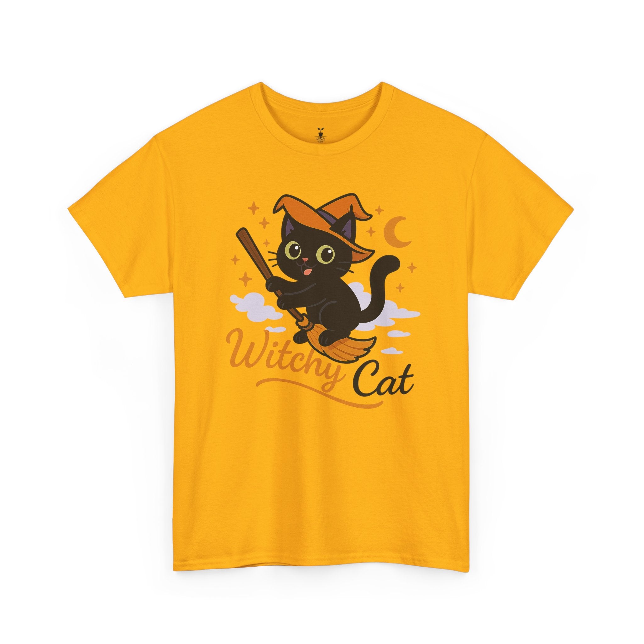 Halloween Witchy Cat T-Shirt