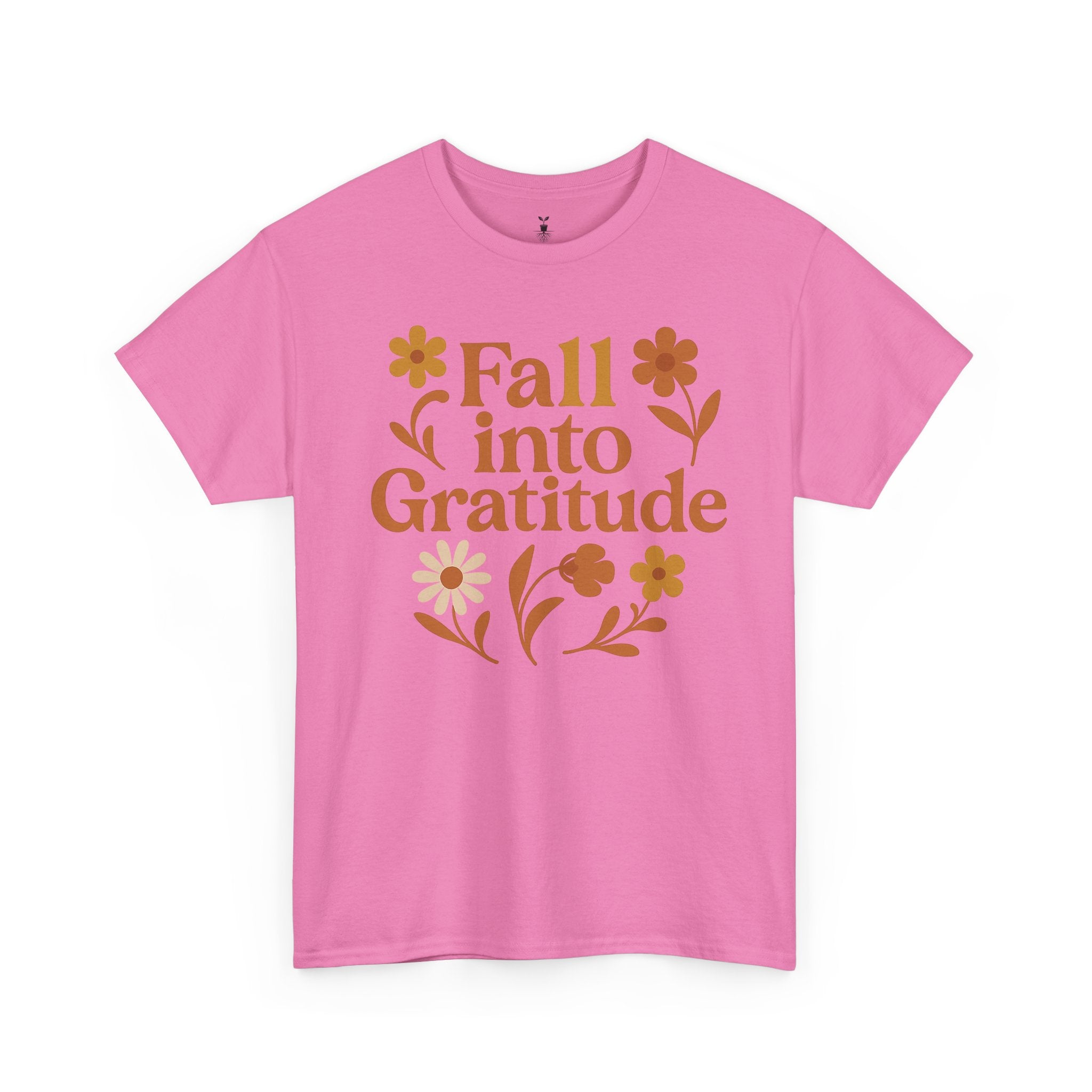 Floral Boho Fall Into Gratitude T-Shirt
