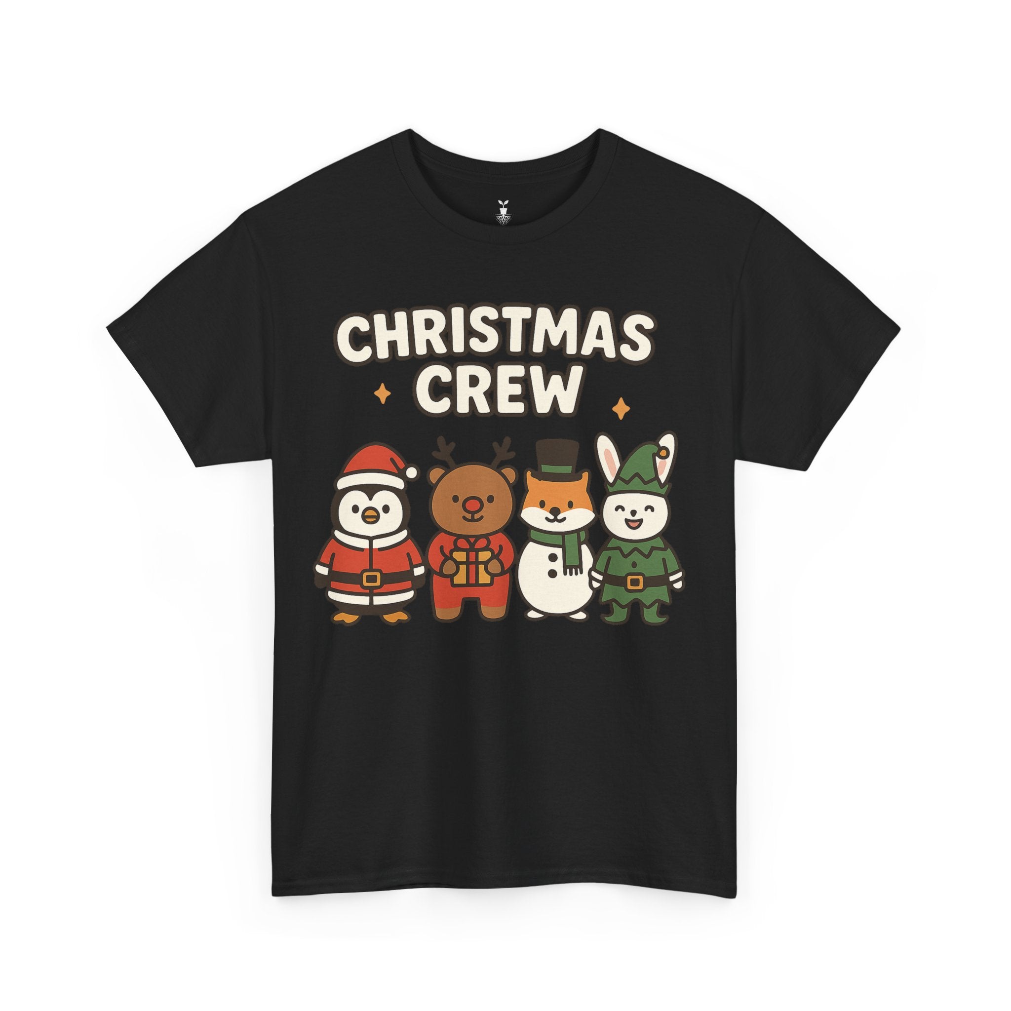 Christmas Crew Penguin Reindeer Snowman Bunny T-Shirt